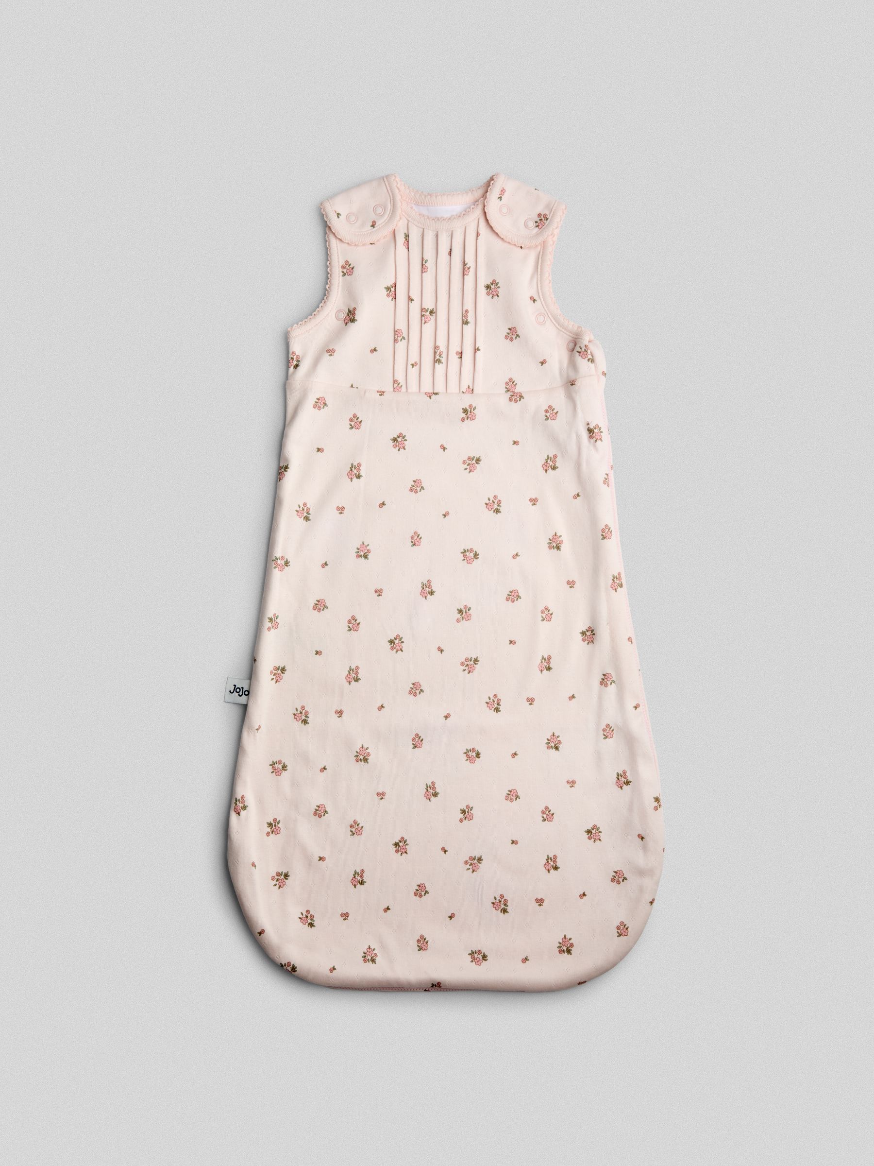 Pink Pointelle Floral 1 Tog Baby Sleeping Bag - Image 2 of 5