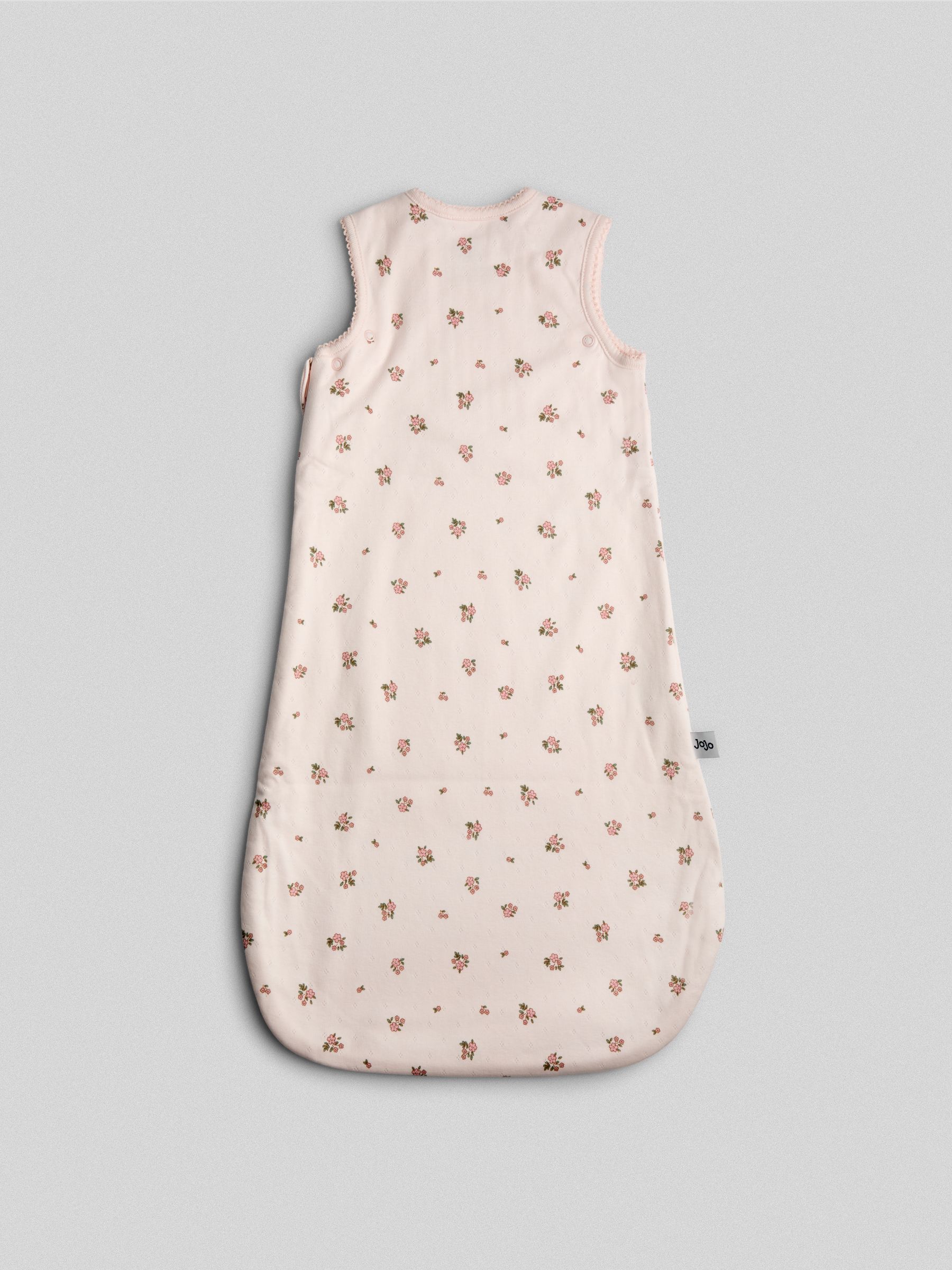 Pink Pointelle Floral 1 Tog Baby Sleeping Bag - Image 3 of 5