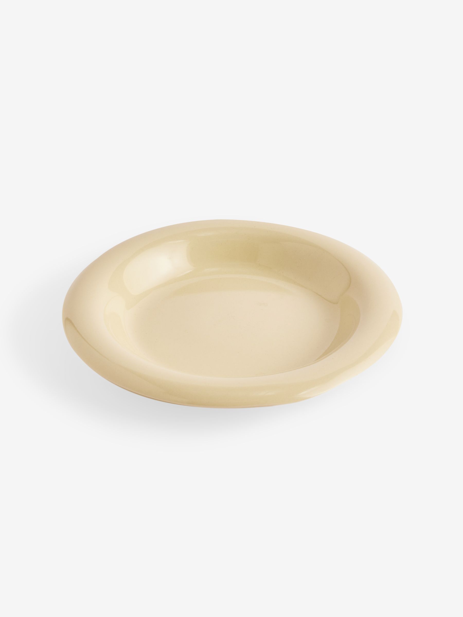 Set of 4 Quell Side Plates in Cream - Image 3 of 3