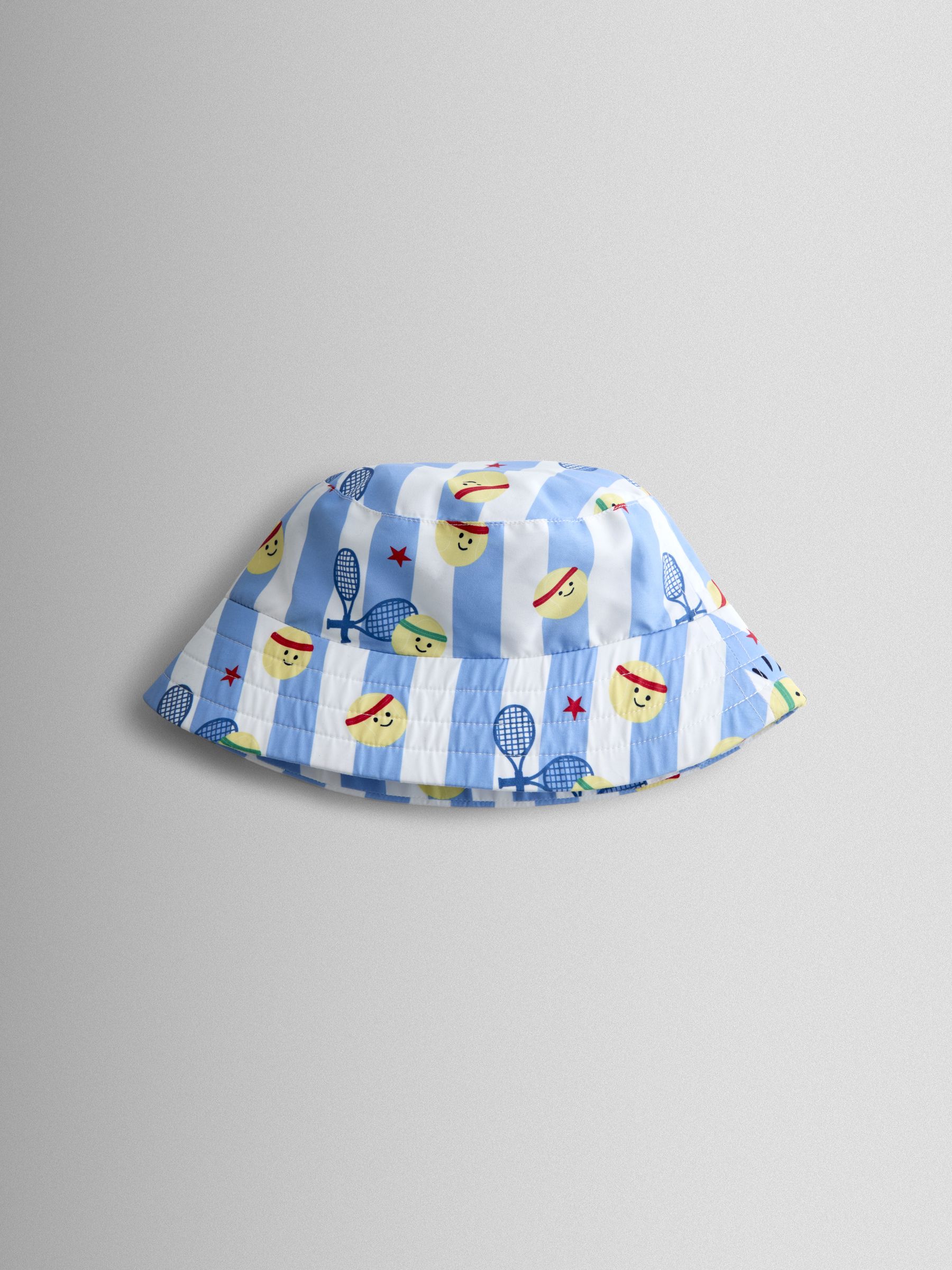 Tennis Blue Stripe Swim Bucket Hat - Image 1 of 5