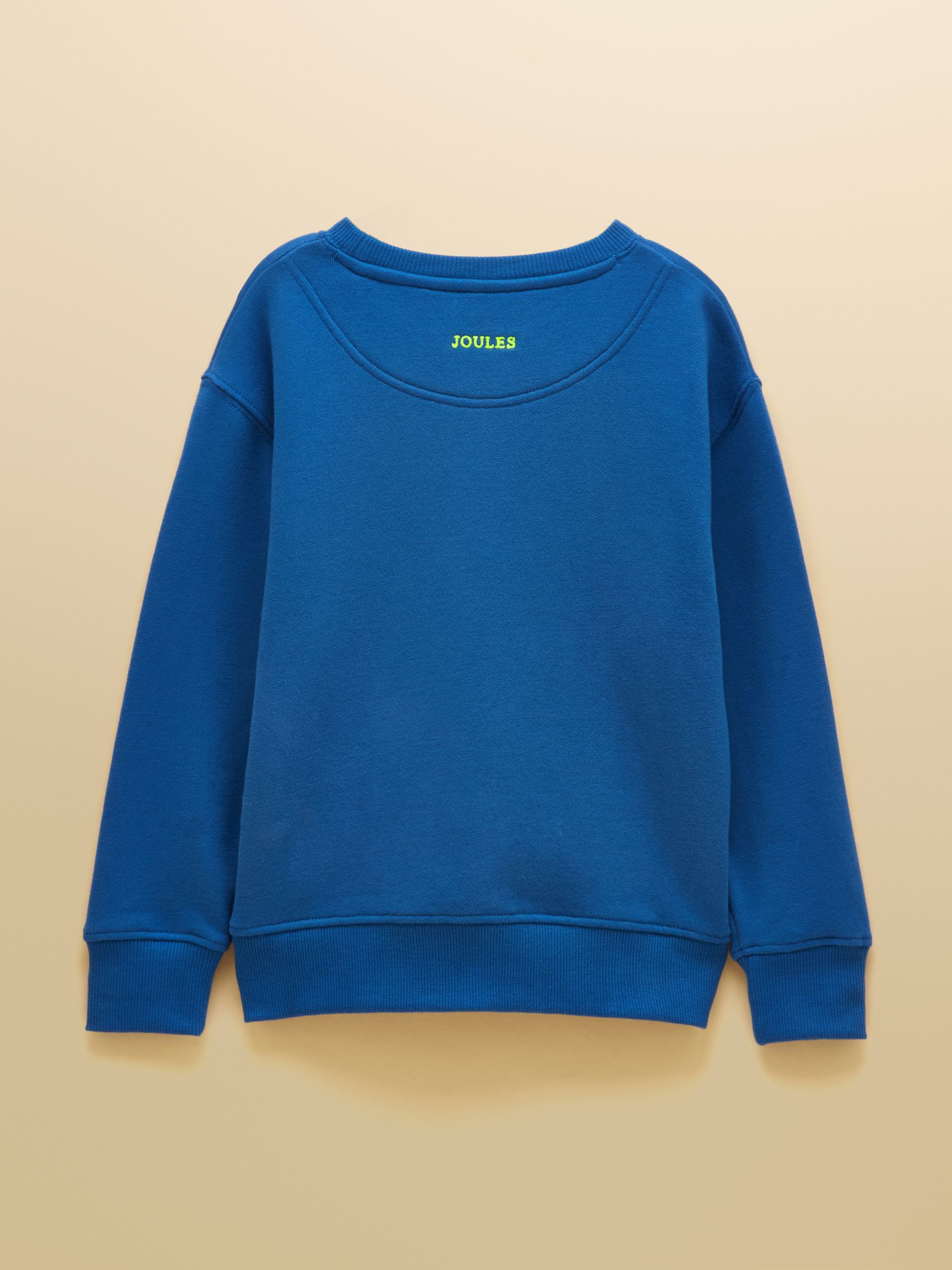 Kids' Sundaze Blue Slogan Crew Neck Sweatshirt - Image 2 of 5