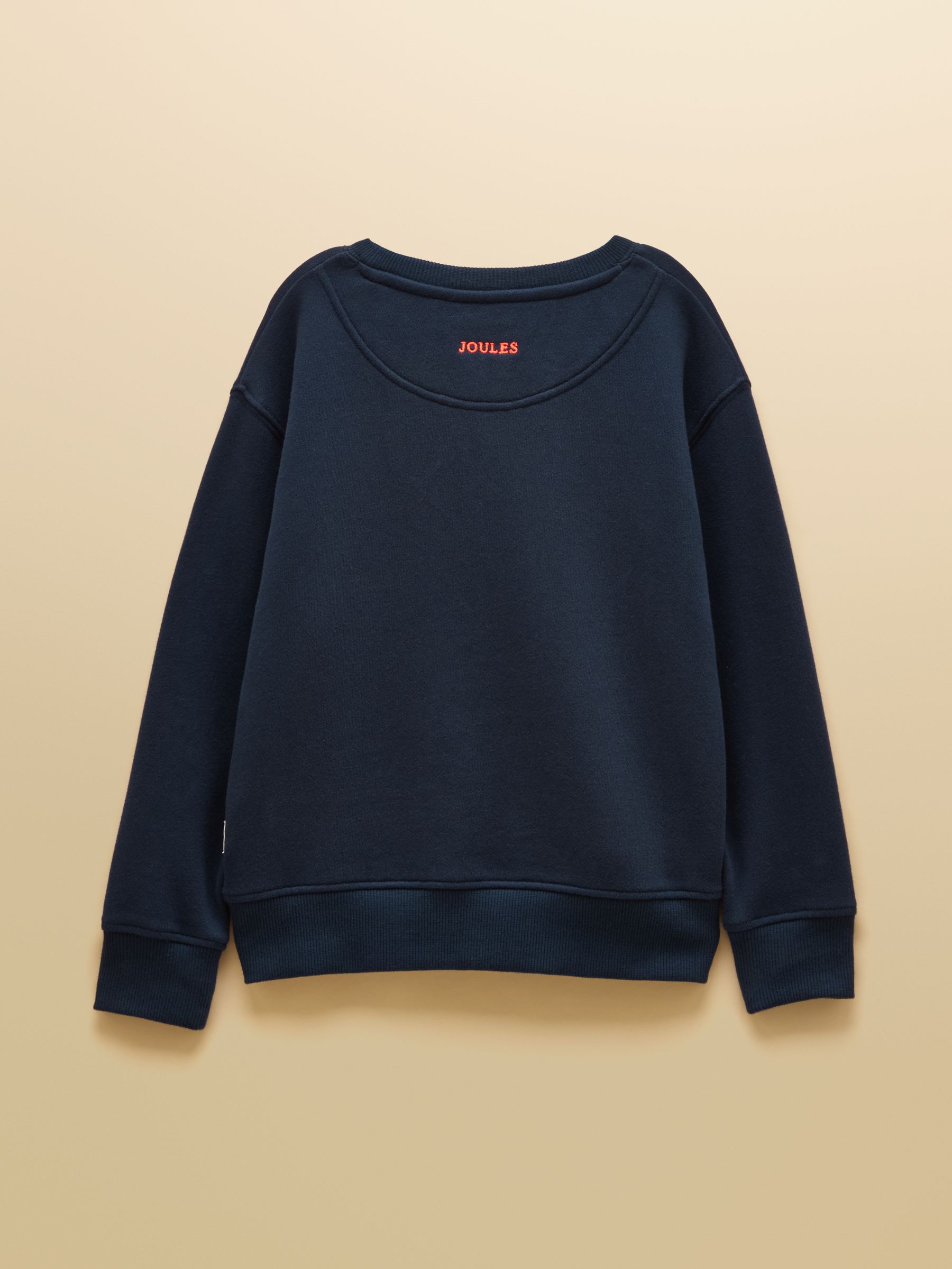 Kids' Sundaze Navy Slogan Crew Neck Sweatshirt - Image 2 of 5