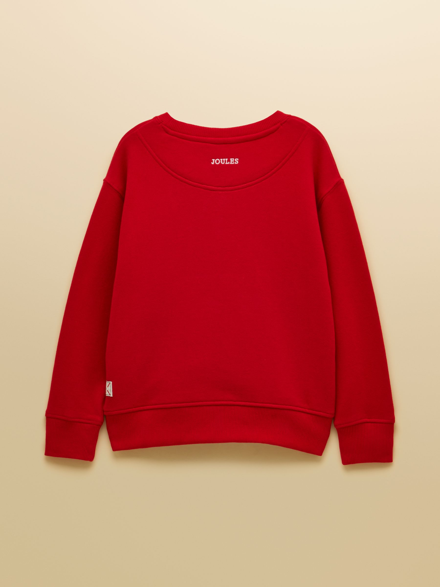 Kids' Sundaze Red Slogan Crew Neck Sweatshirt - Image 2 of 4 Kids' Sundaze Red Slogan Crew Neck Sweatshirt - Image 2 of 4