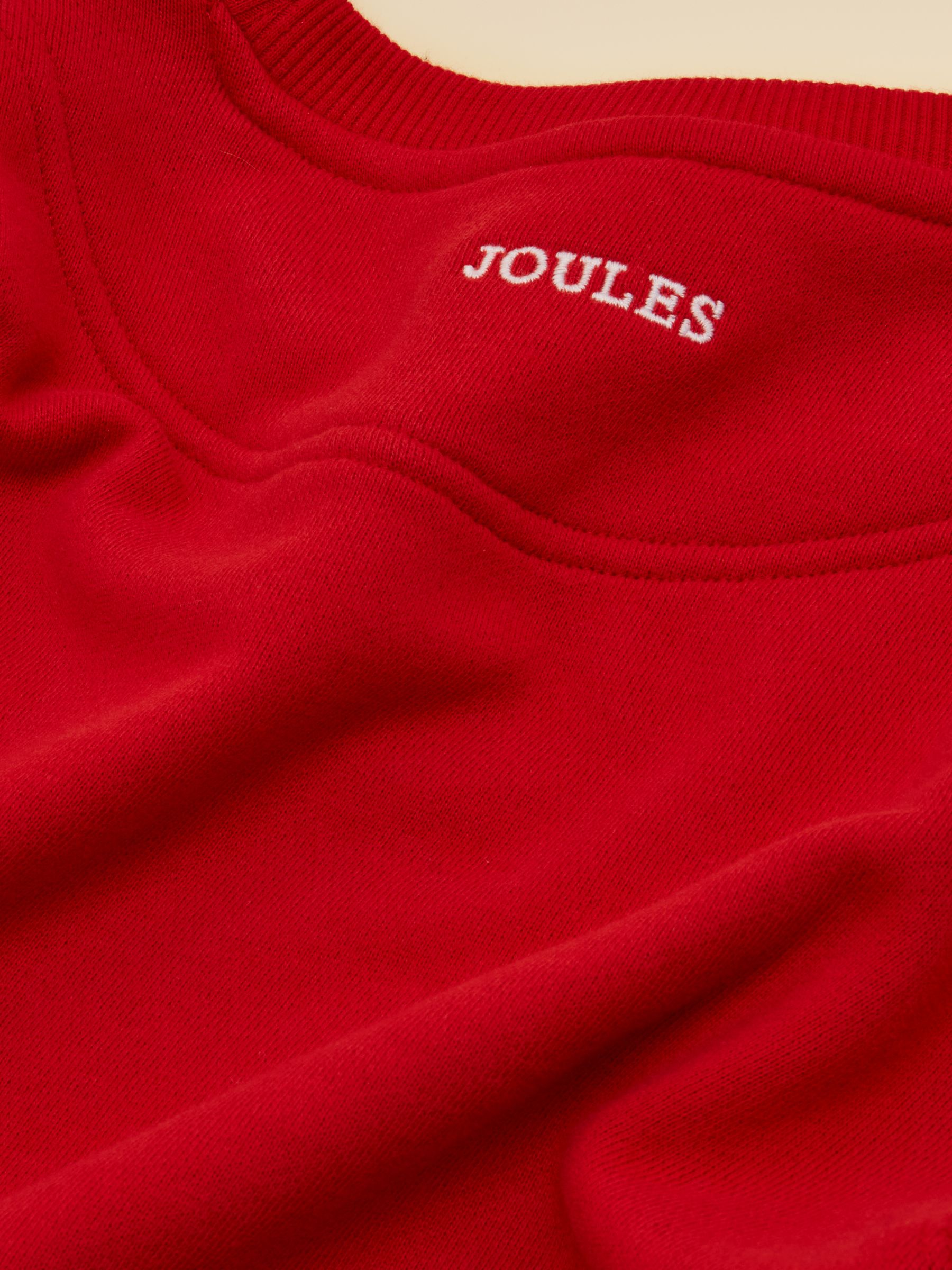 Kids' Sundaze Red Slogan Crew Neck Sweatshirt - Image 3 of 4
