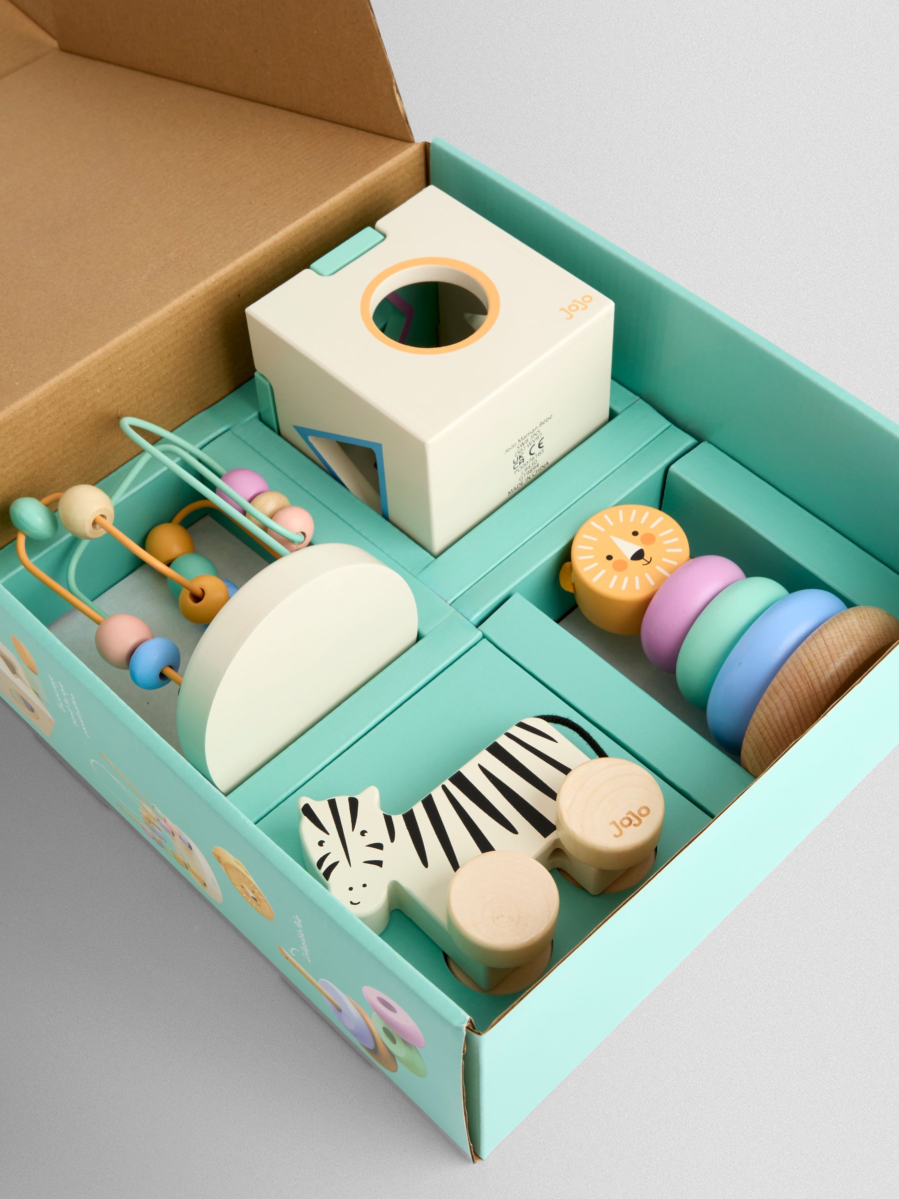 Safari Wooden Toy Gift Set - Image 5 of 7
