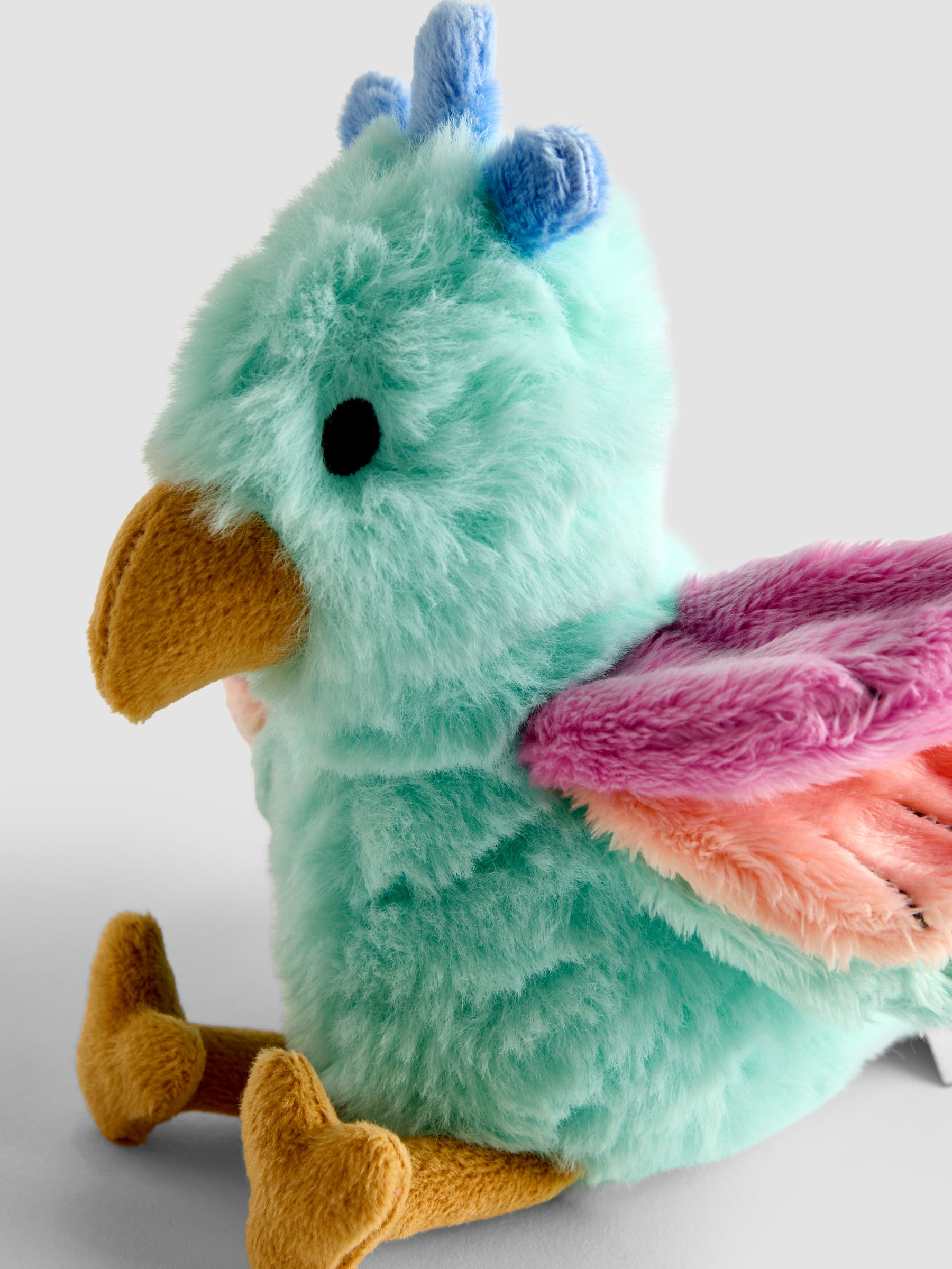 Percy Parrot Soft Toy Plushie - Small - Image 4 of 4