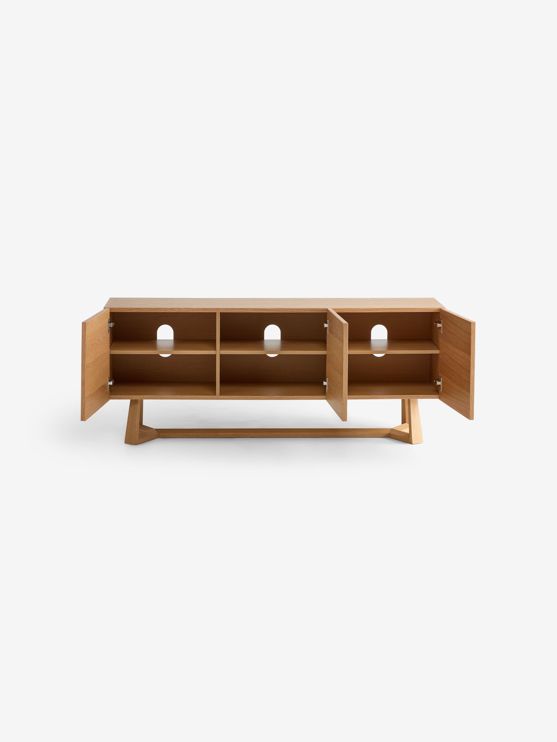 Belgrave Large Sideboard in Oak - Image 7 of 8