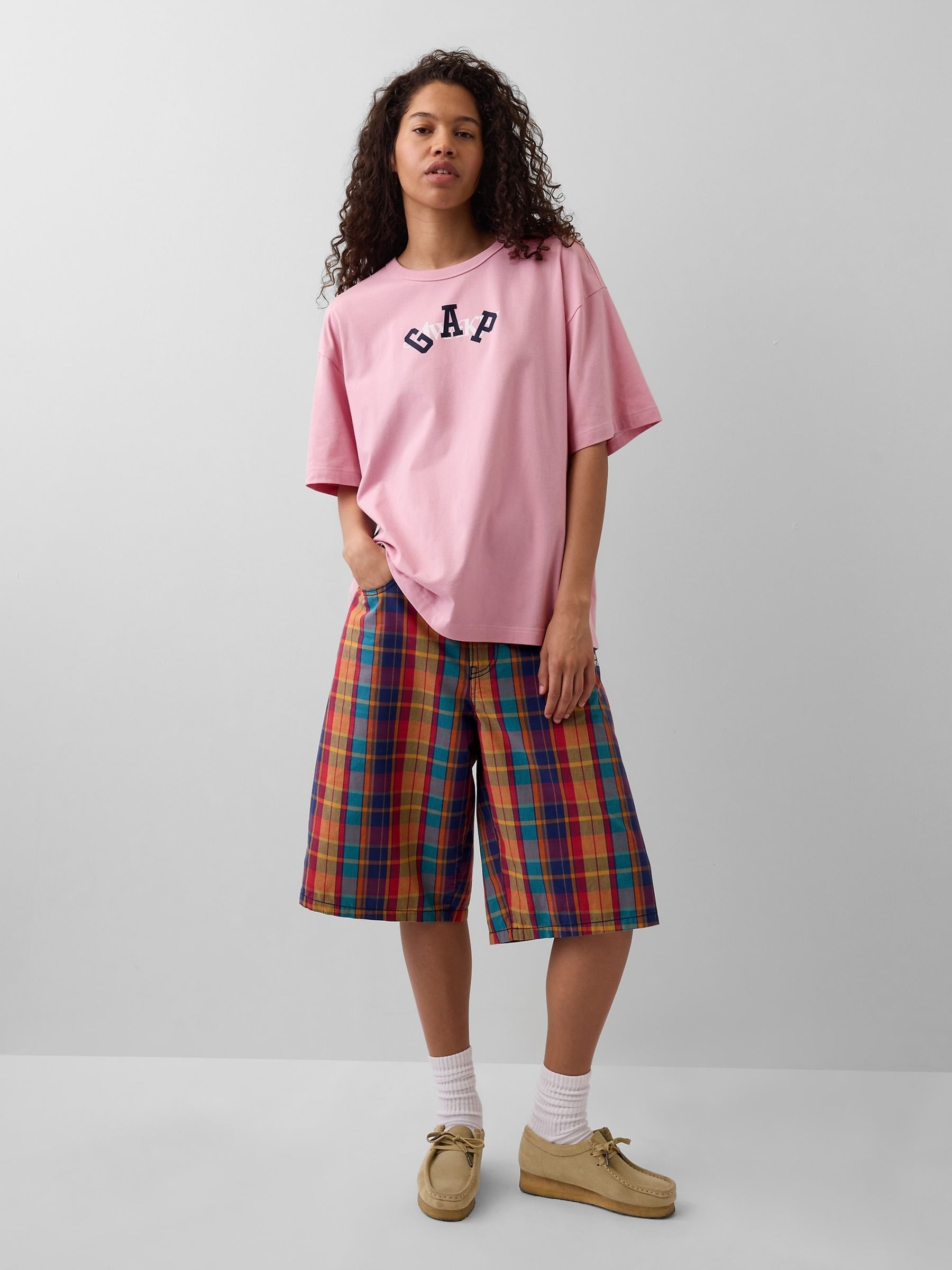 Gap x Awake NY Pink Relaxed Logo T-Shirt - Image 5 of 6