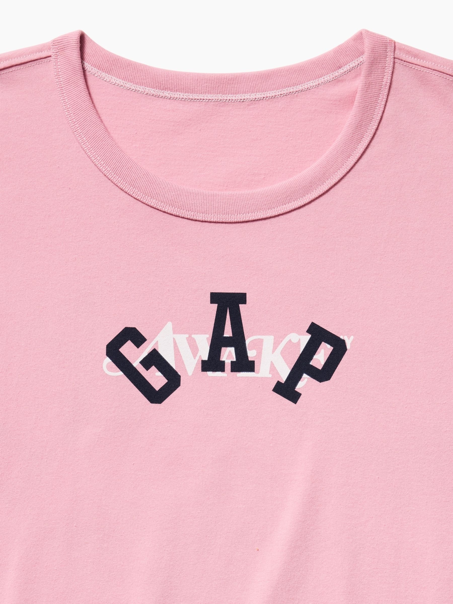 Gap x Awake NY Pink Relaxed Logo T-Shirt - Image 6 of 6