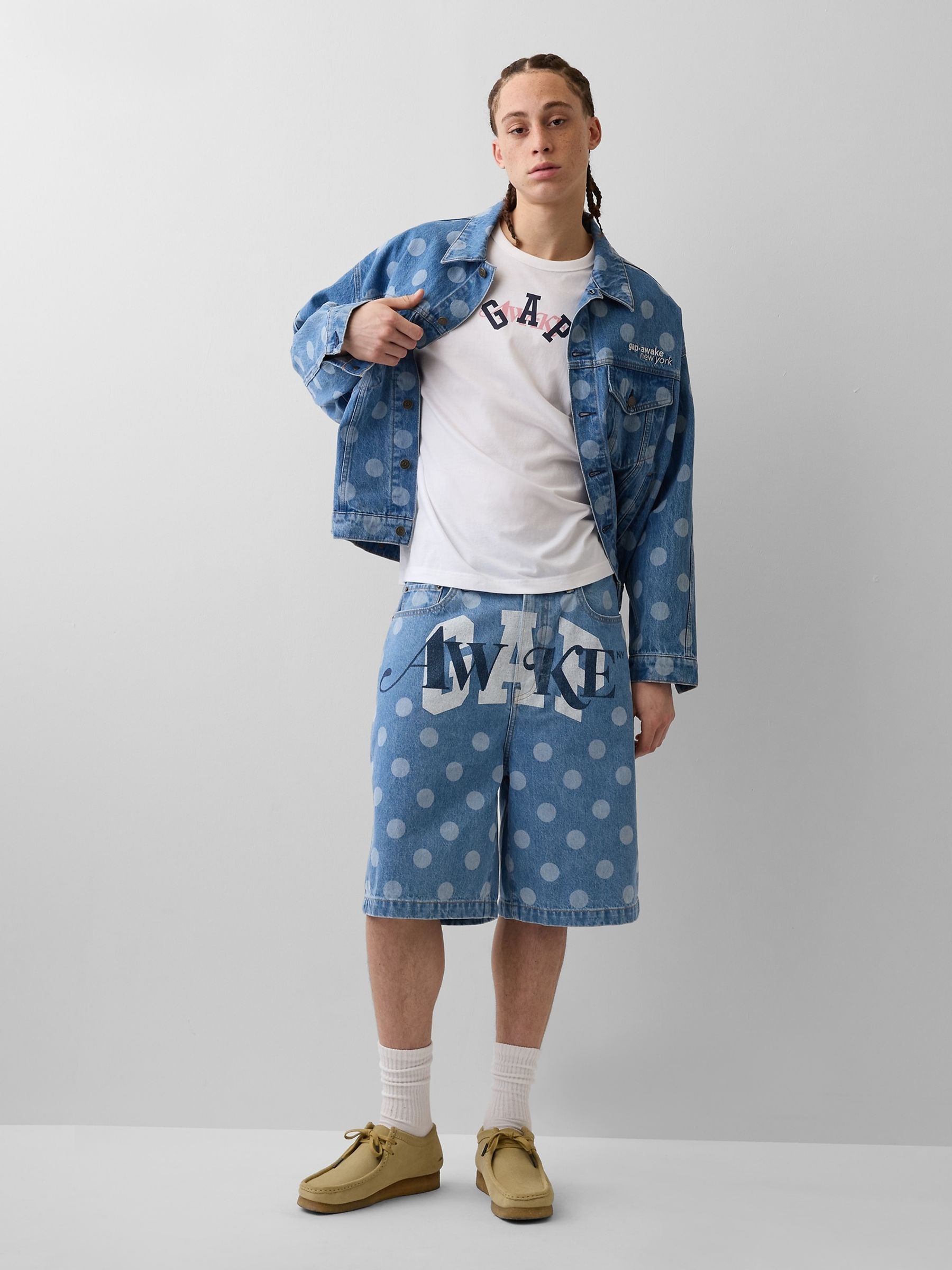 Gap x Awake NY White Relaxed Logo T-Shirt - Image 5 of 6