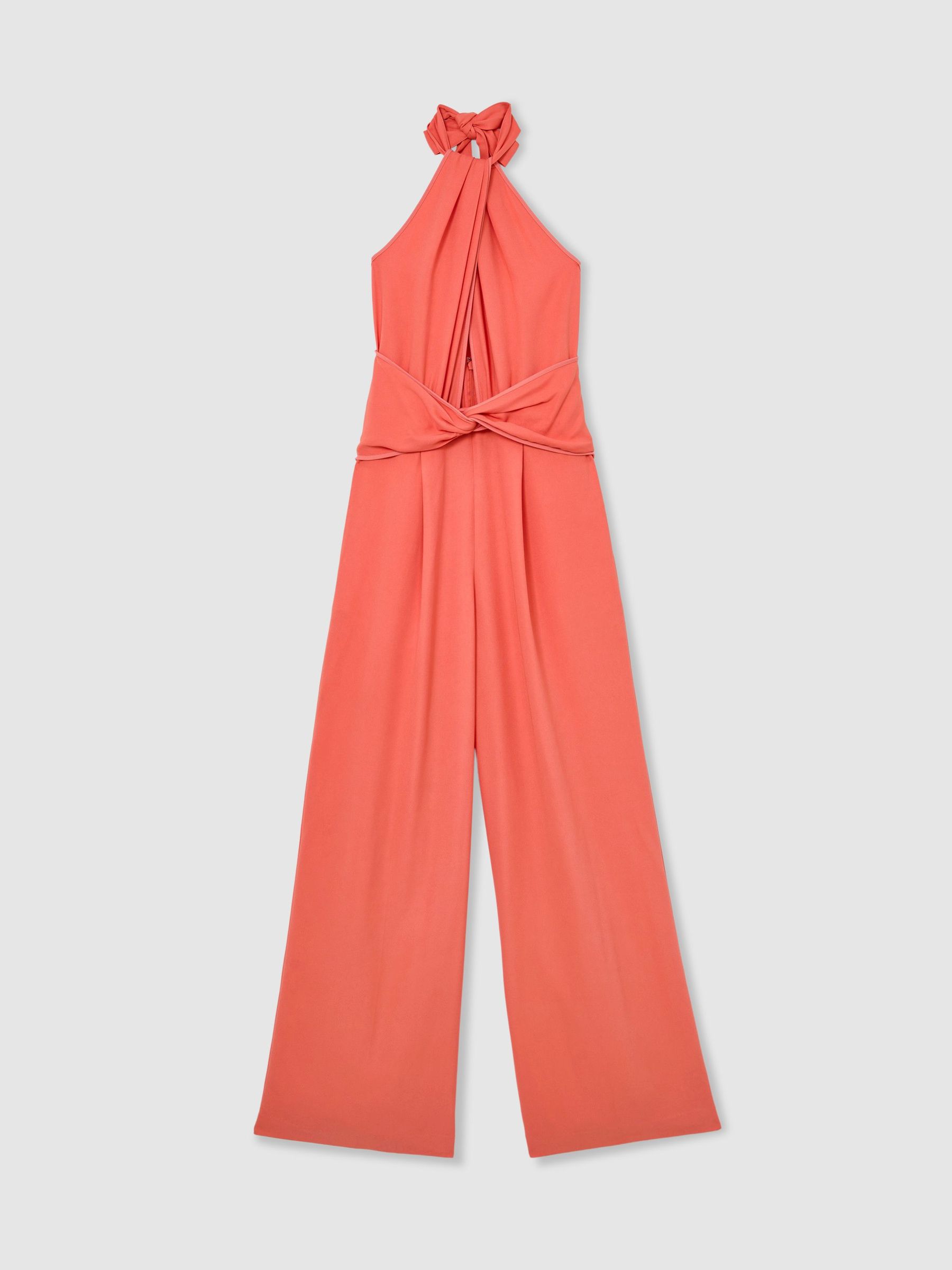 Jumpsuit in Coral Pink - Image 2 of 8