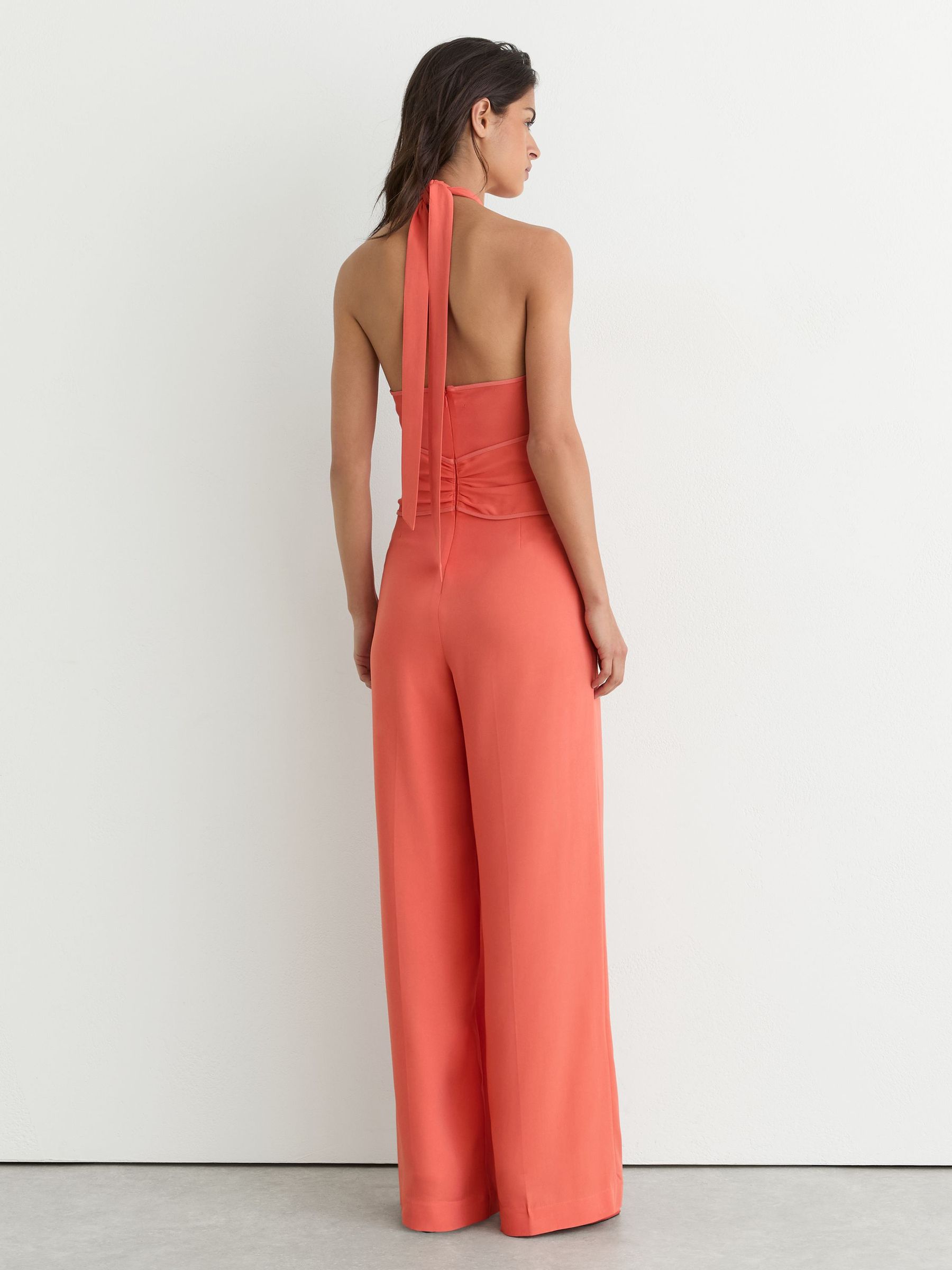 Jumpsuit in Coral Pink - Image 6 of 8
