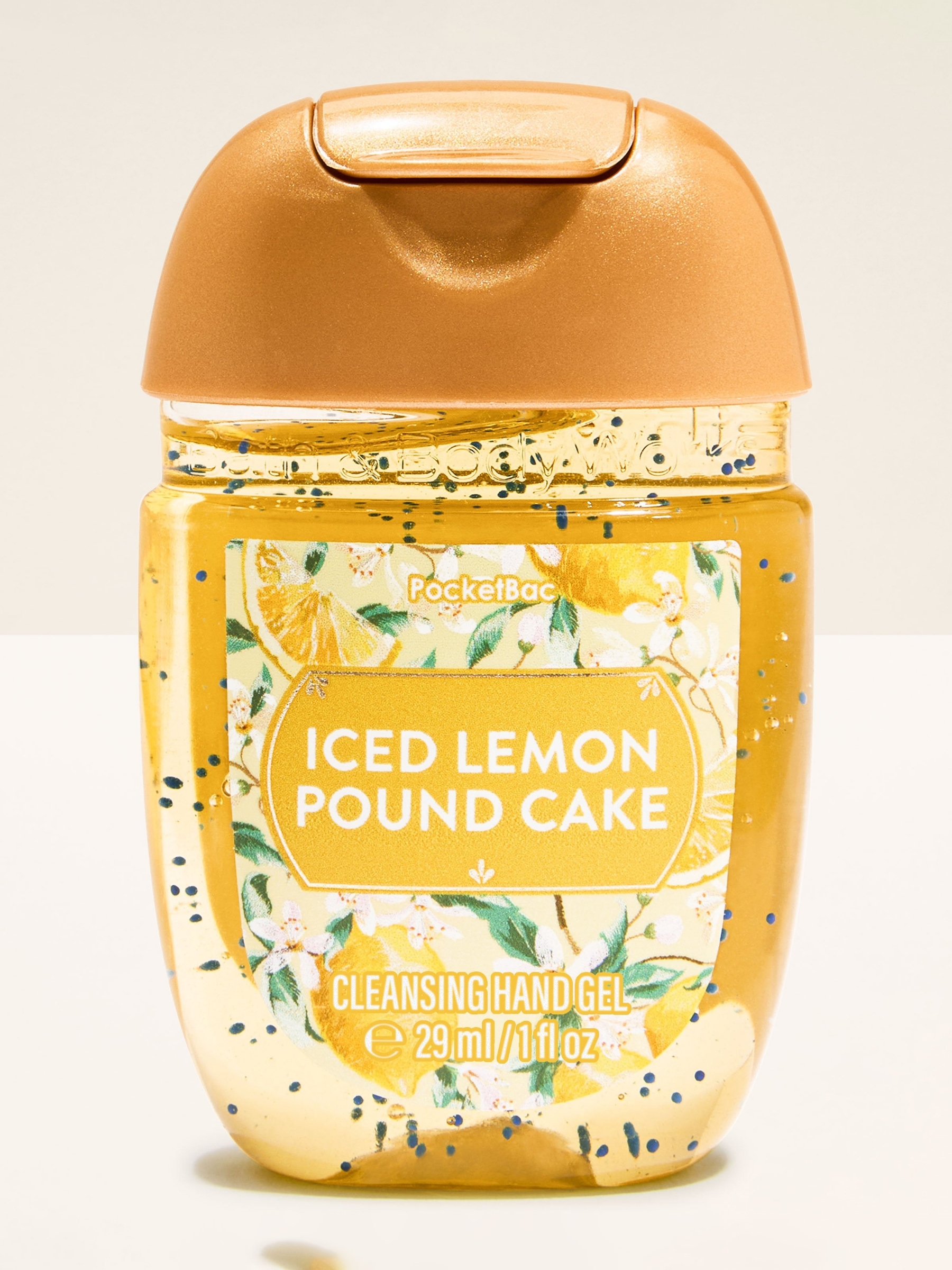 Iced lemon Pound Cake PocketBac Cleansing Hand Gel 29ml - Image 1 of 2