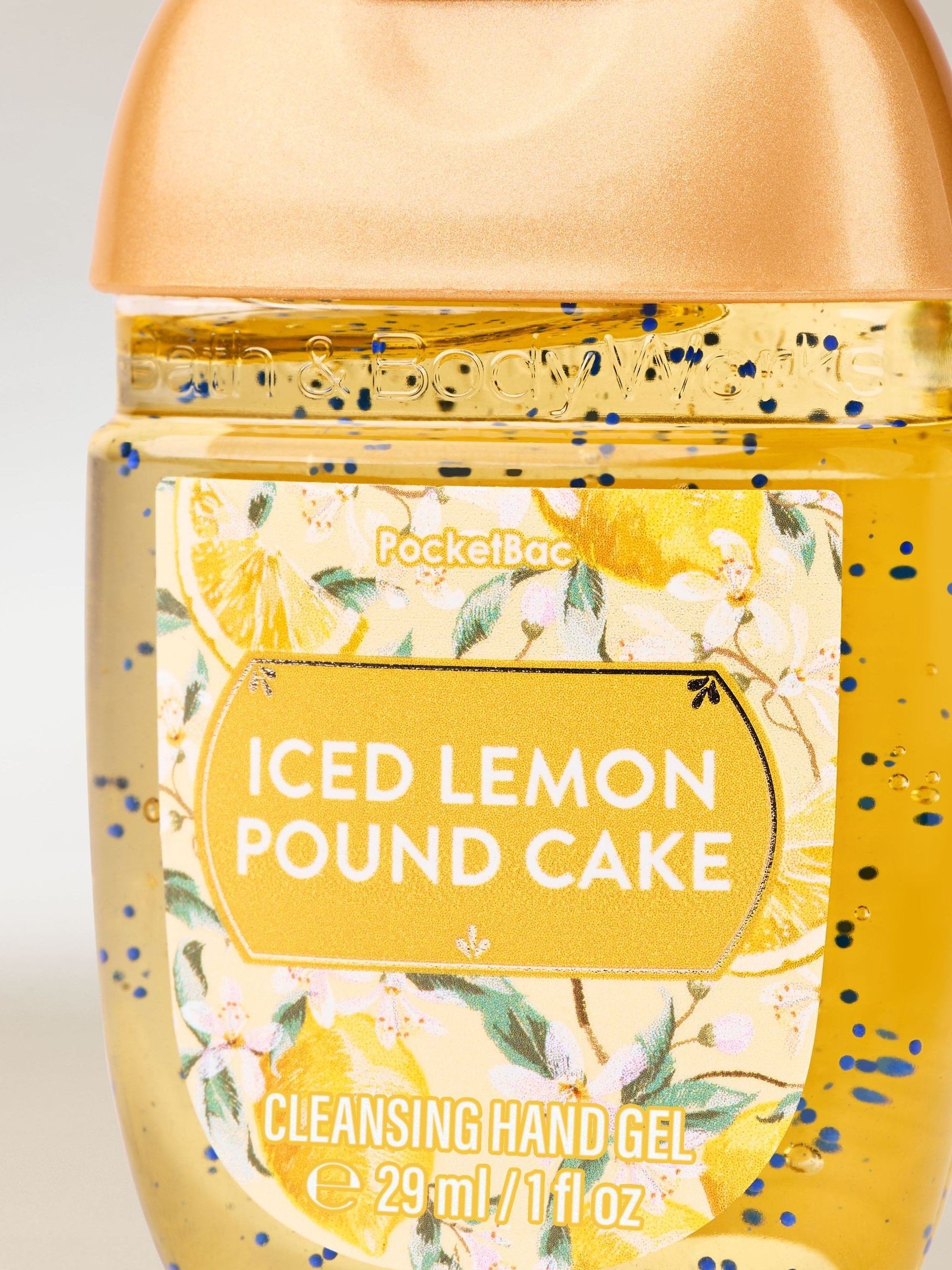Iced lemon Pound Cake PocketBac Cleansing Hand Gel 29ml - Image 2 of 2