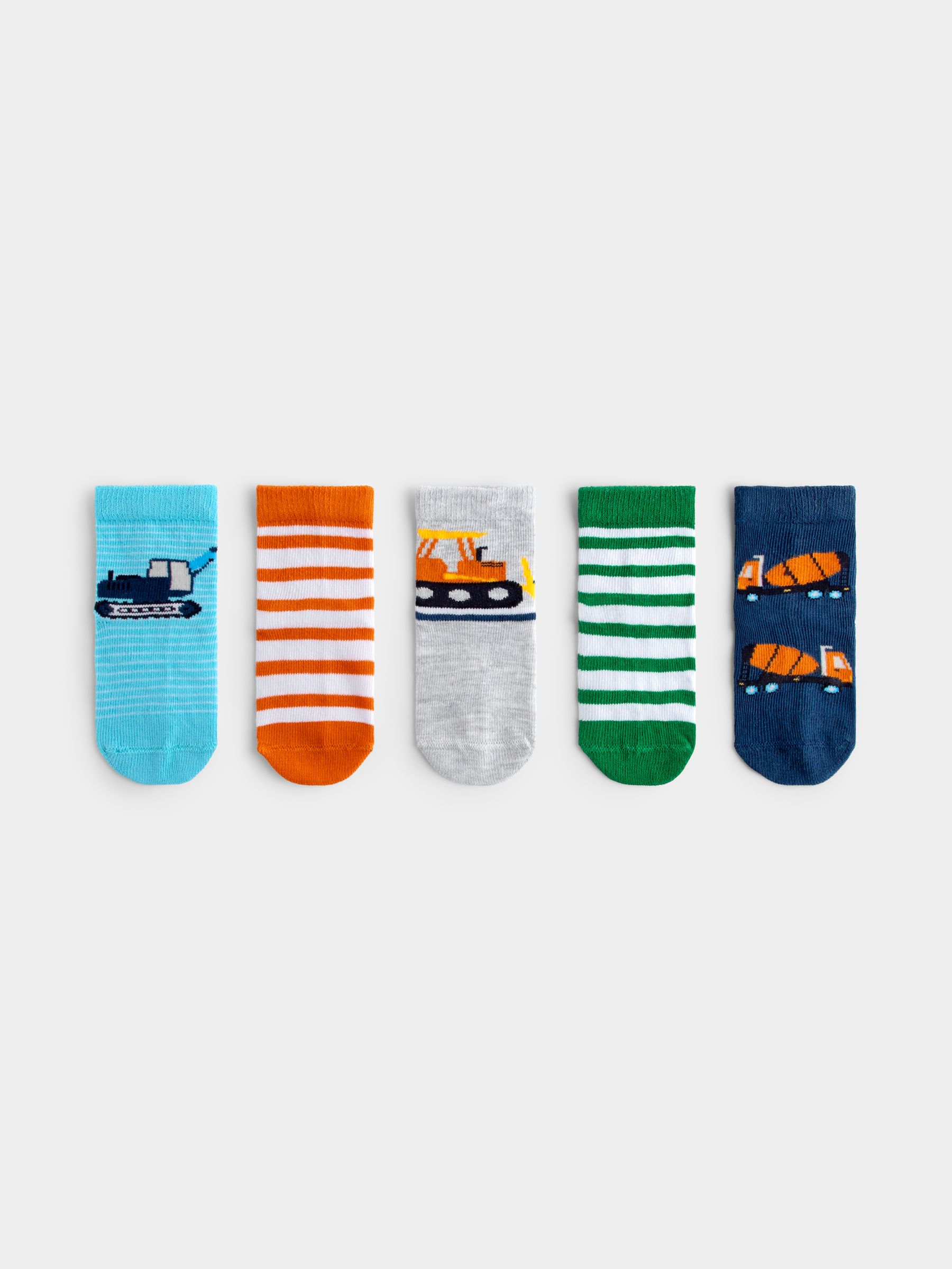 Multi Tractor Socks - Image 2 of 4 Multi Tractor Socks - Image 2 of 4