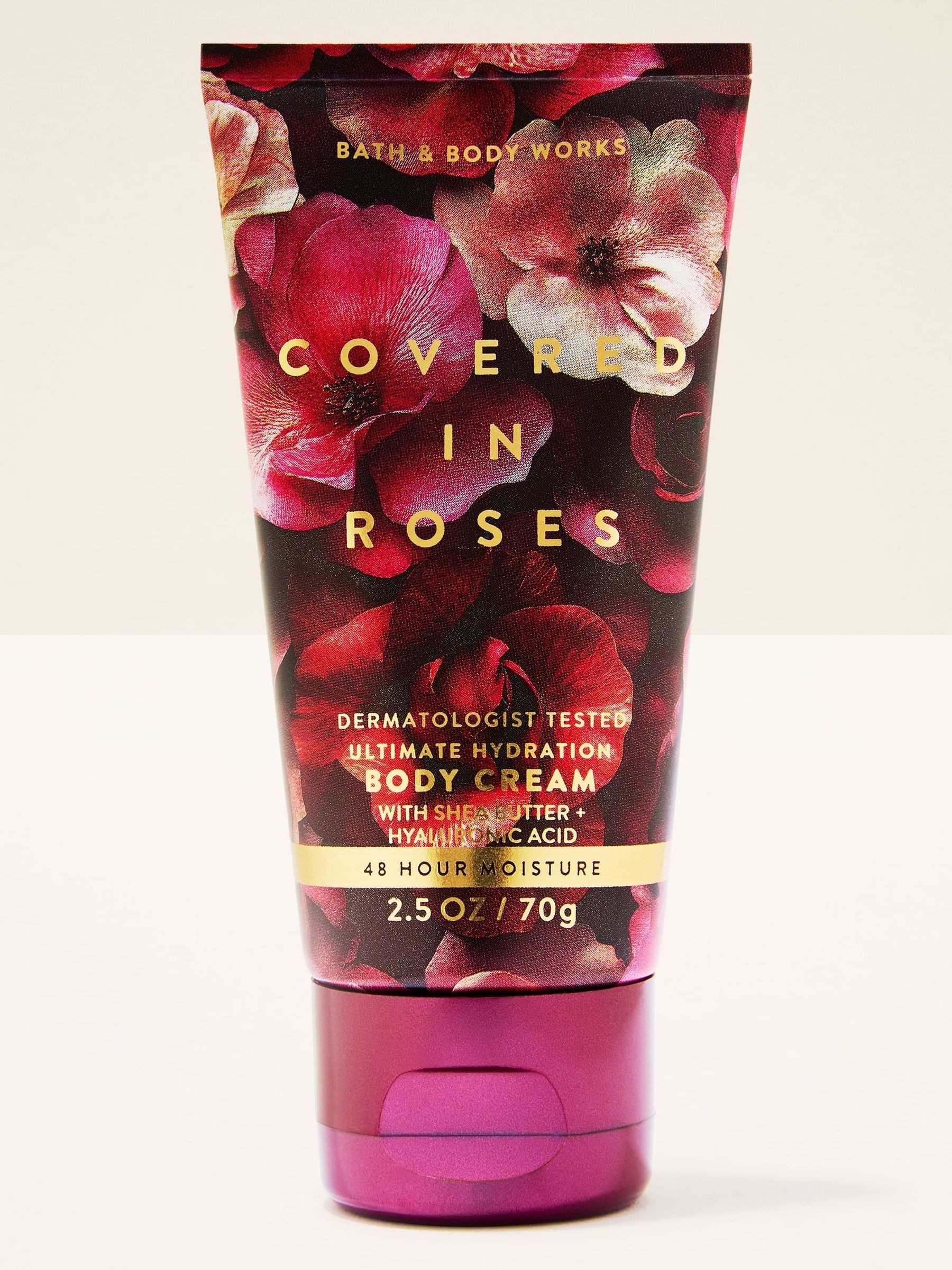Covered In Roses Travel Size Ultimate Hydration Body Cream 70g - Image 1 of 4