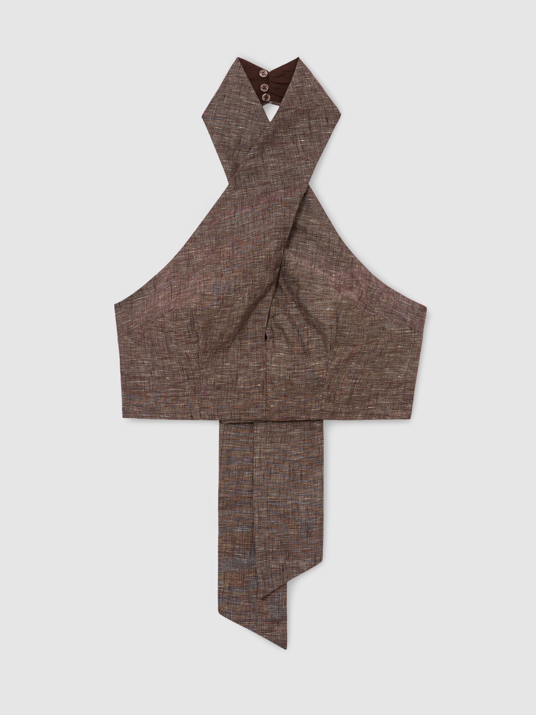 Top in Taupe Brown - Image 2 of 6