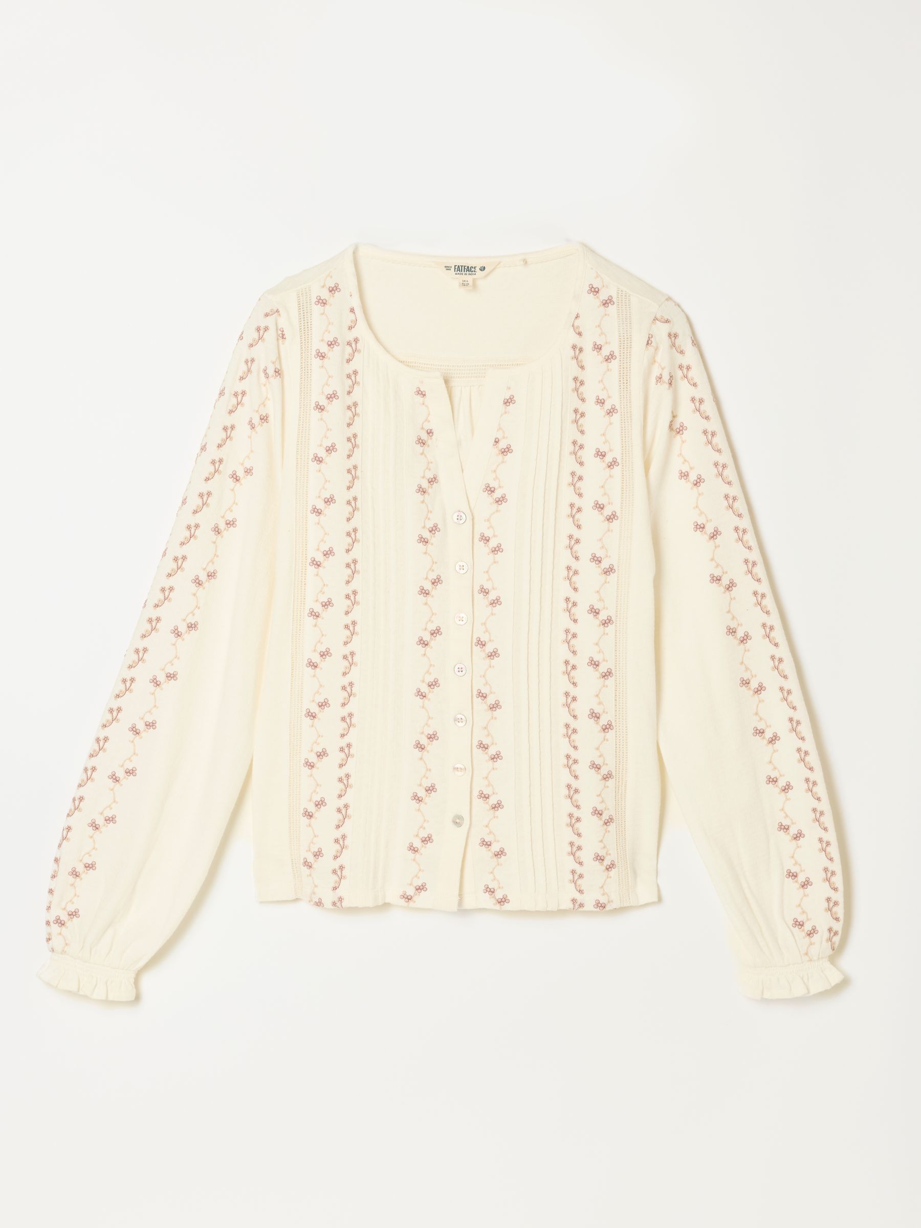 Harriet Ivory Embroidered Top - Image 6 of 6 Harriet Ivory Embroidered Top - Image 6 of 6