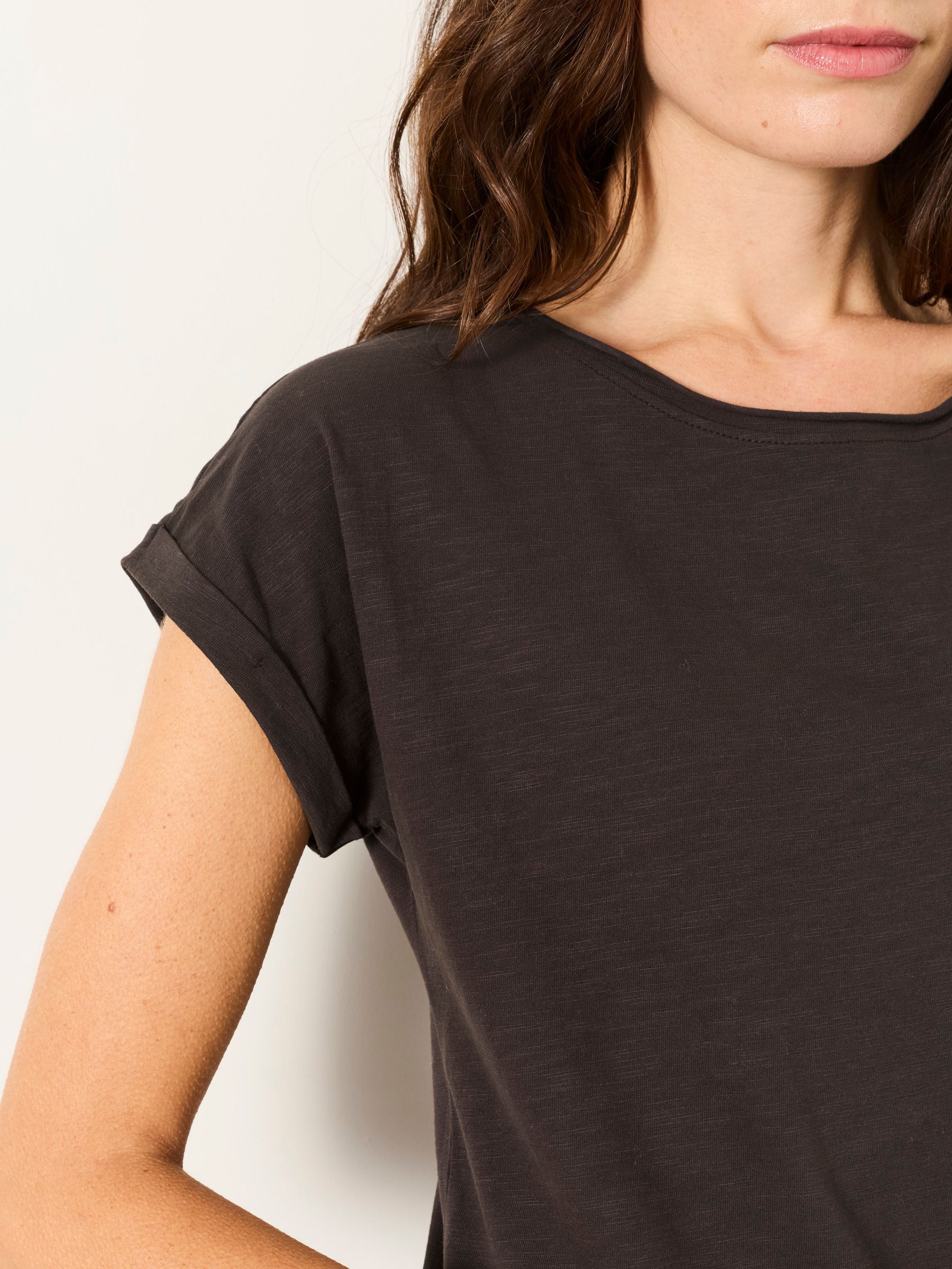 Ivy Chocolate Brown Short Sleeve T Shirt - Image 3 of 5