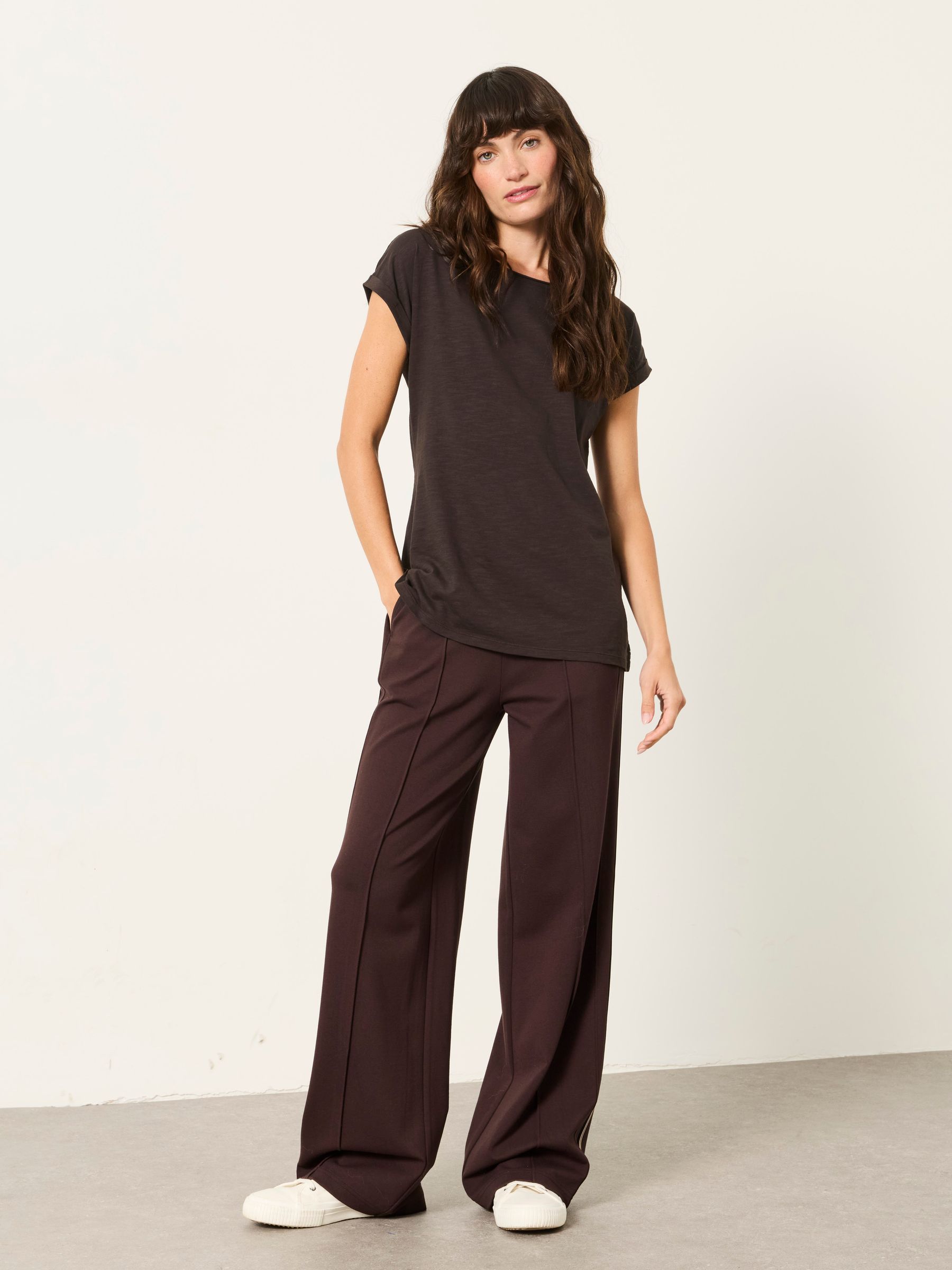 Ivy Chocolate Brown Short Sleeve T Shirt - Image 4 of 5