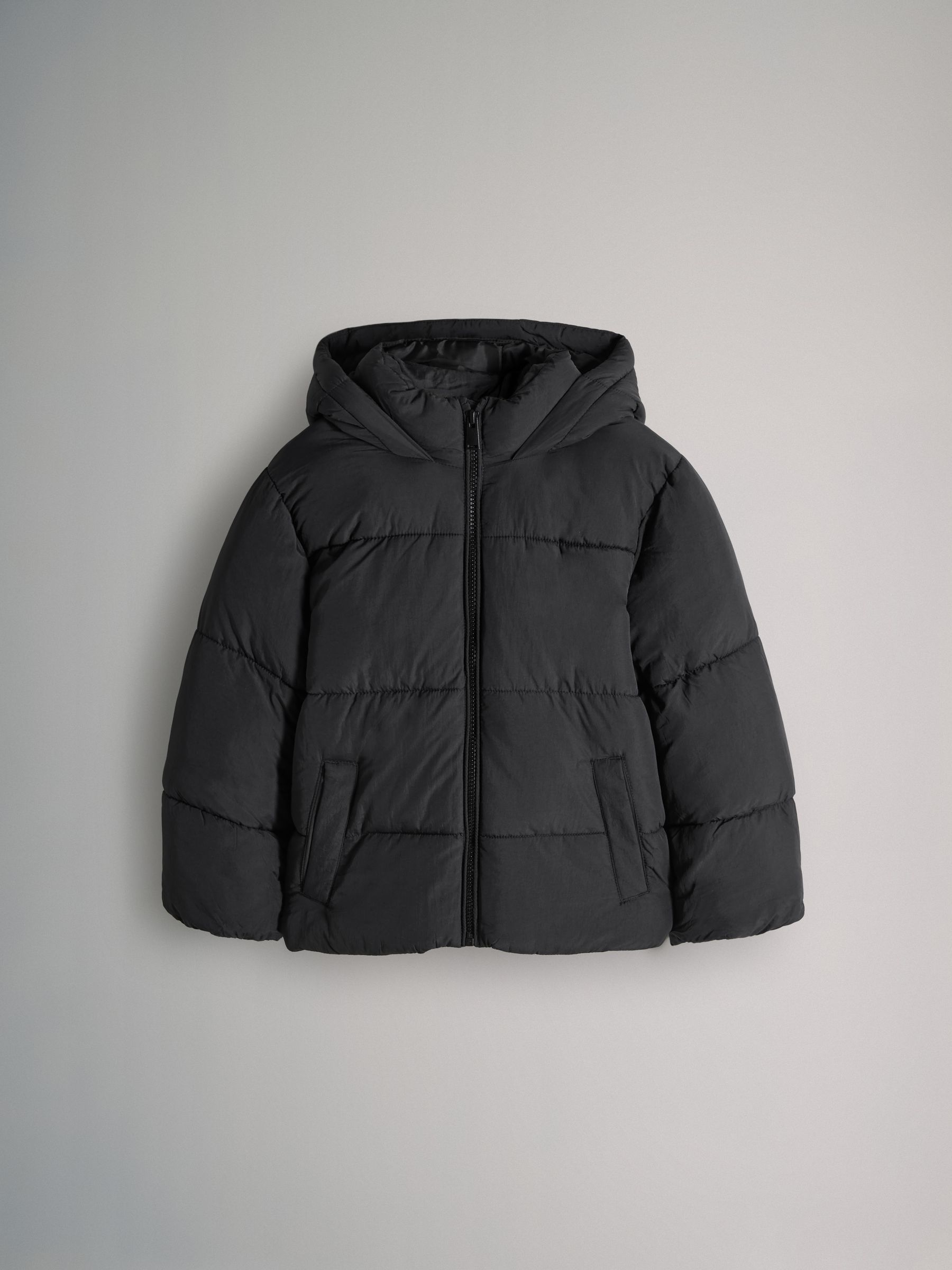 Black Short Padded Coat - Image 1 of 1