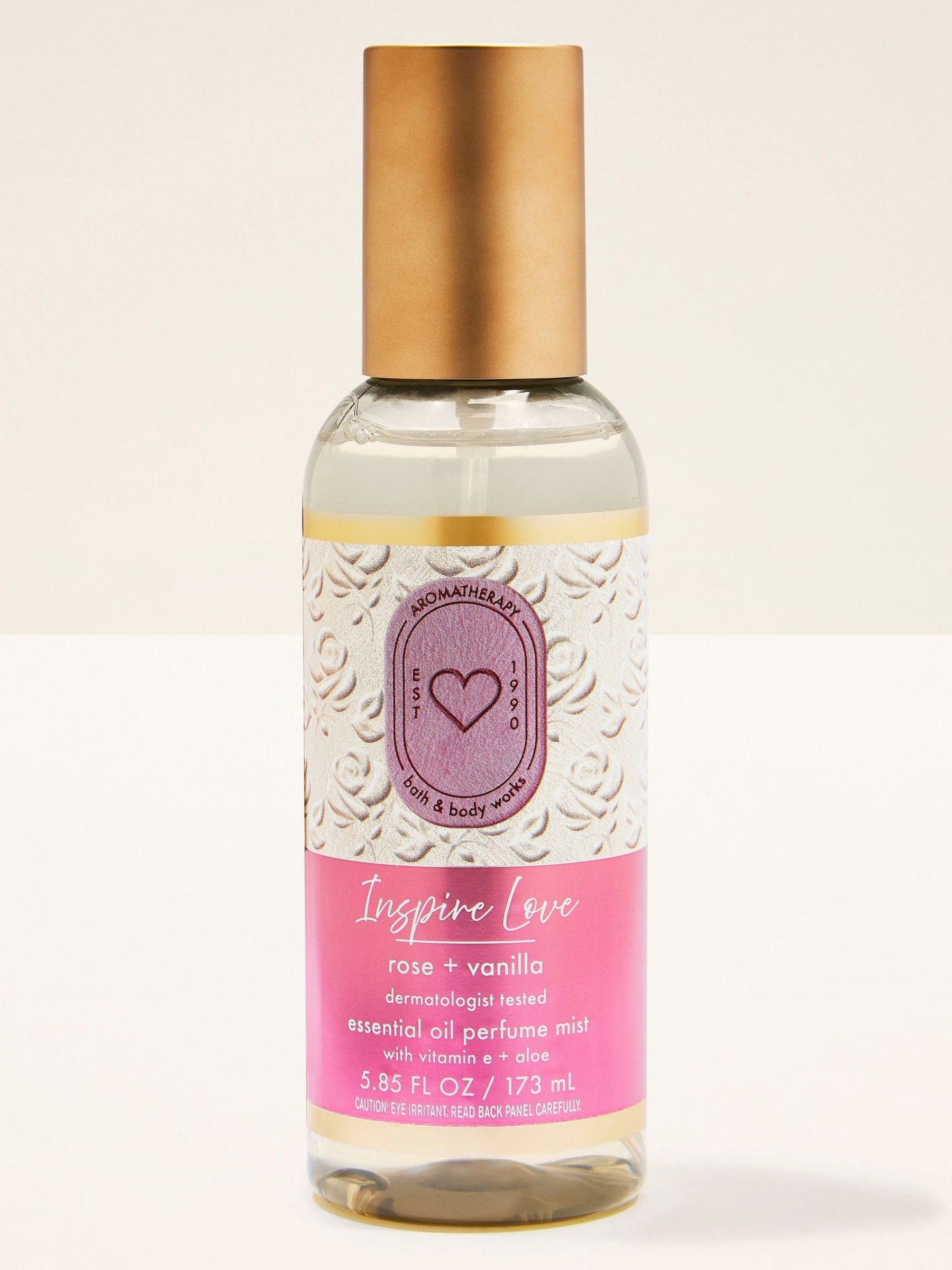 Rose & Vanilla Essential Oil Mist 177ml - Image 1 of 3