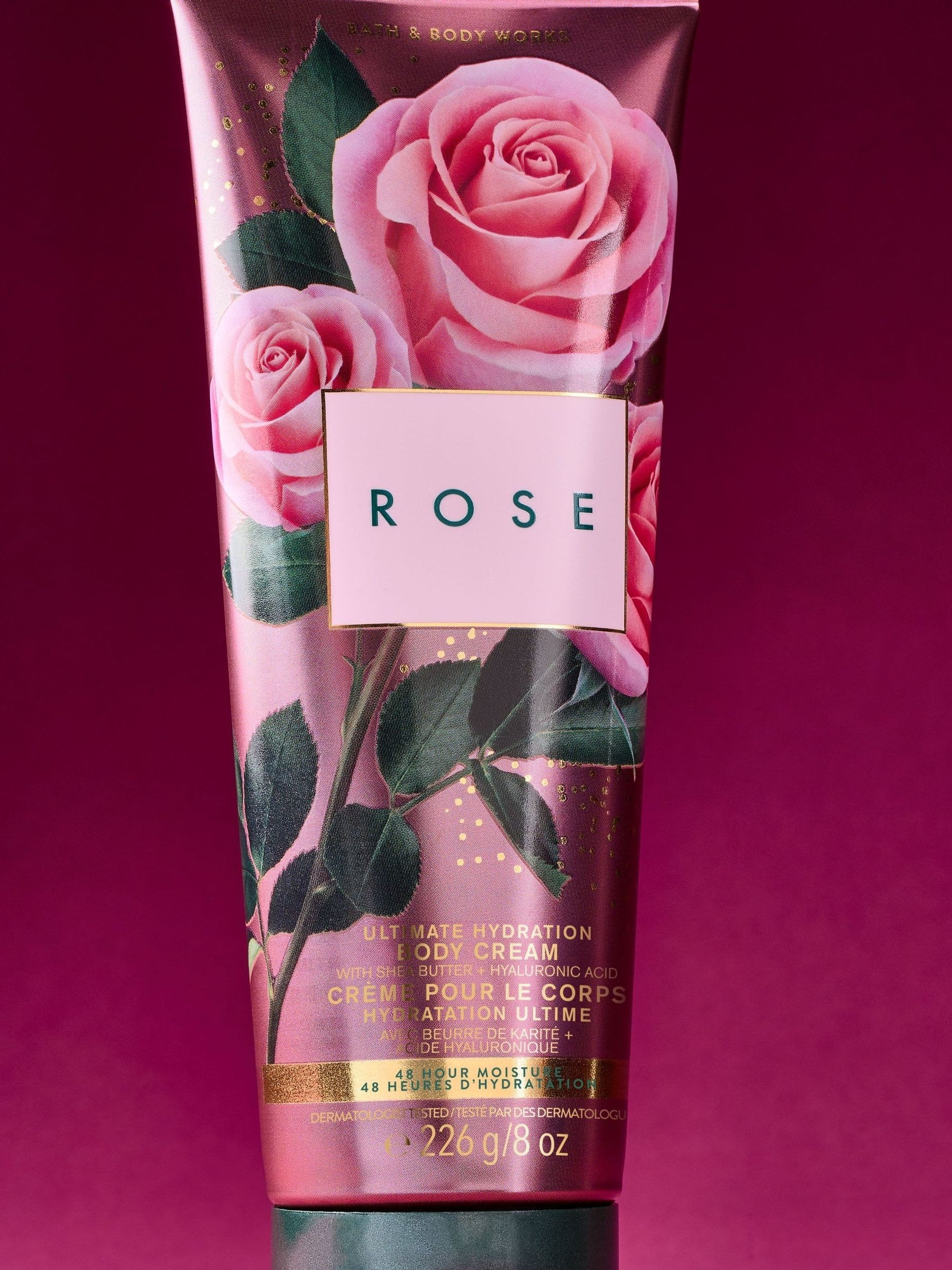 Rose Ultimate Hydration Body Cream 226g - Image 2 of 3