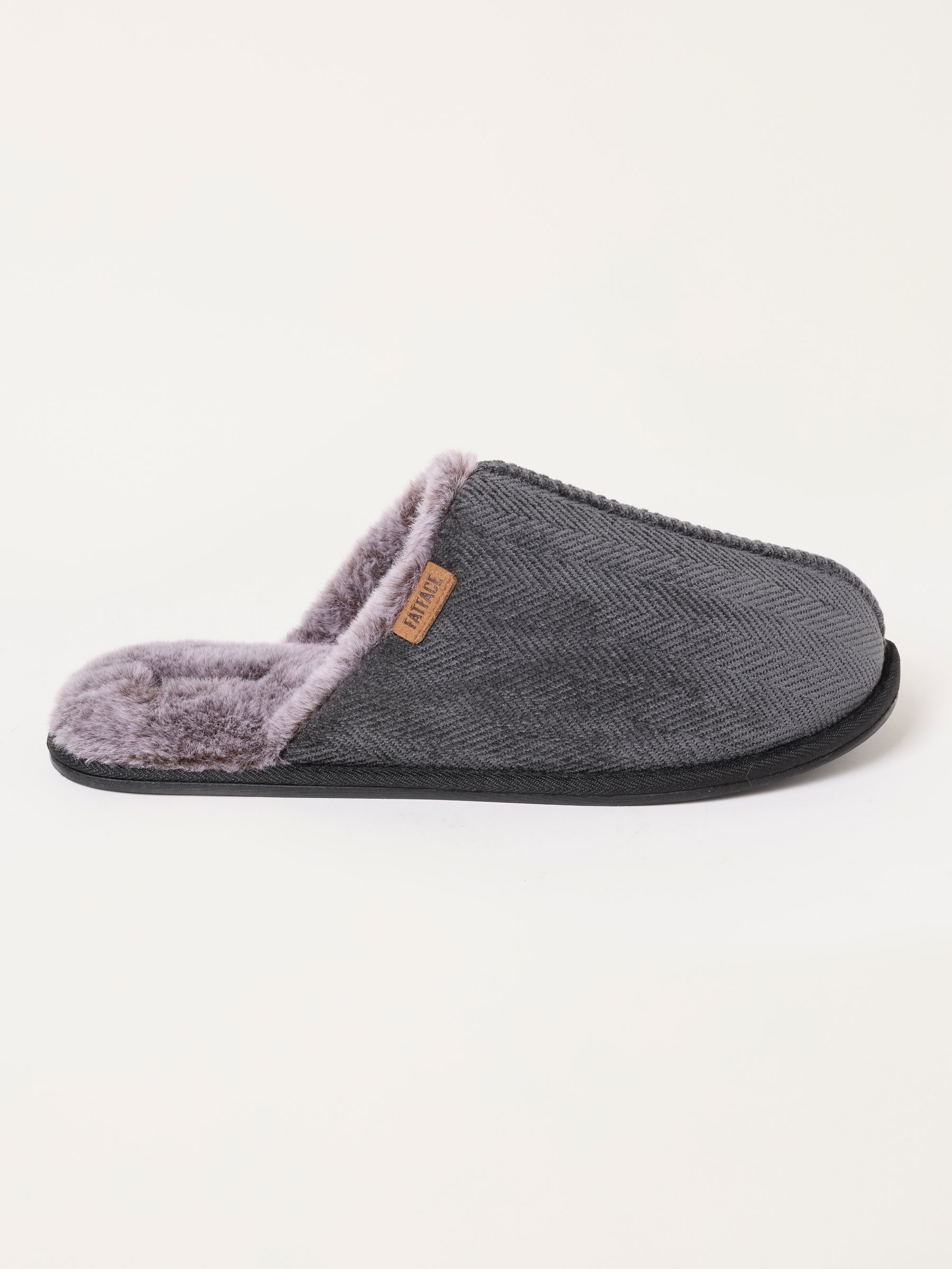 Harvey Blue Checkered Mule Slippers - Image 1 of 3