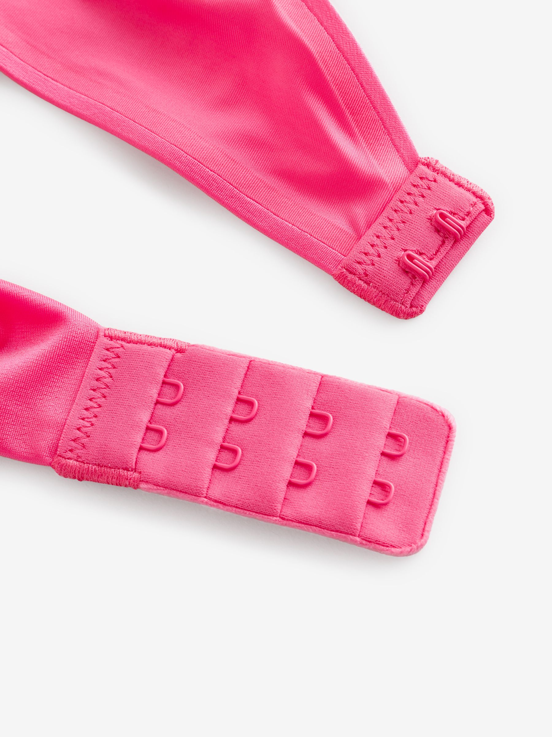 Bombshell Pink Lightly Lined Demi Shine Strap Bra - Image 2 of 3
