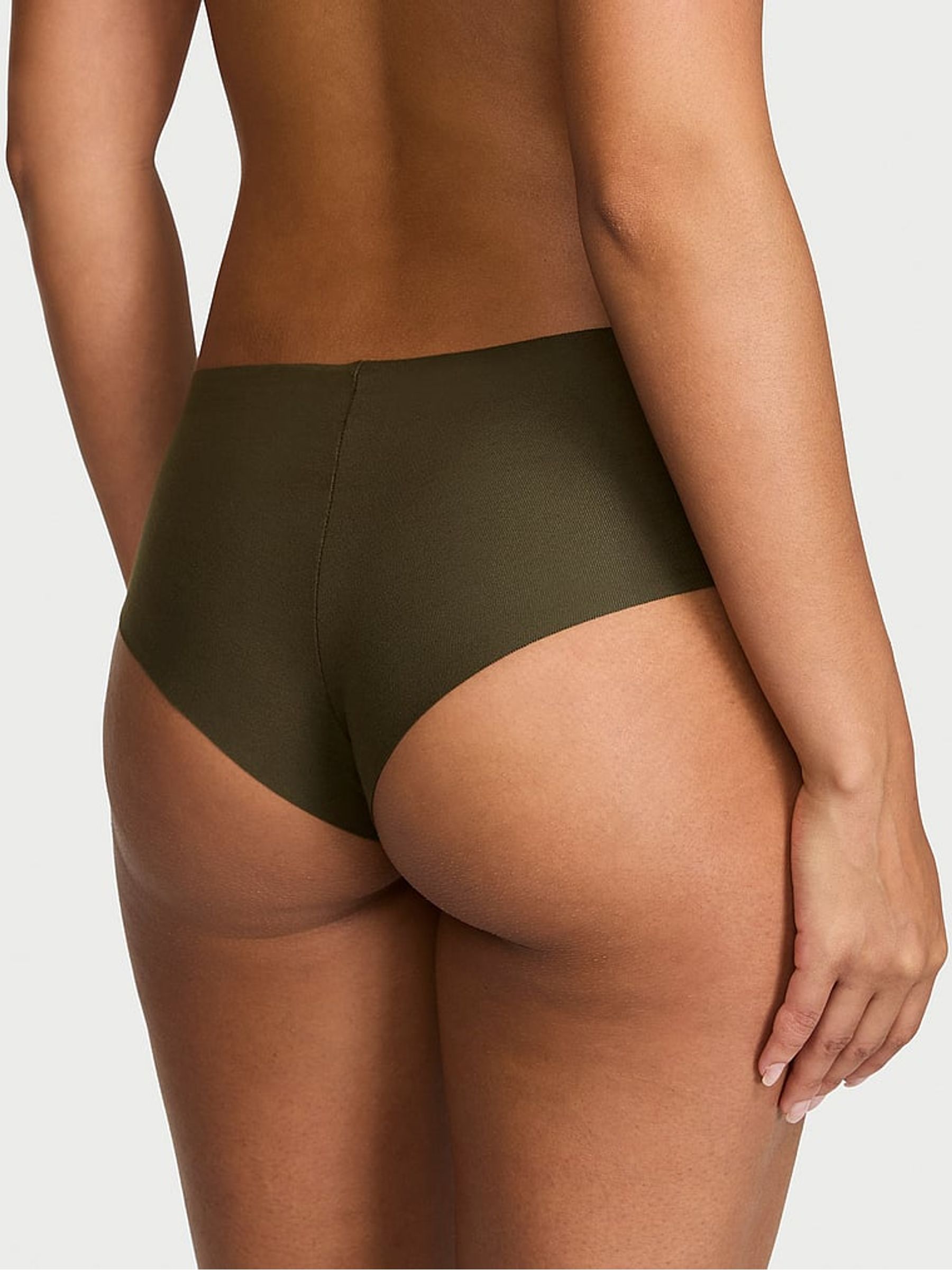 Olive Green Cheeky Cotton Knickers - Image 2 of 2
