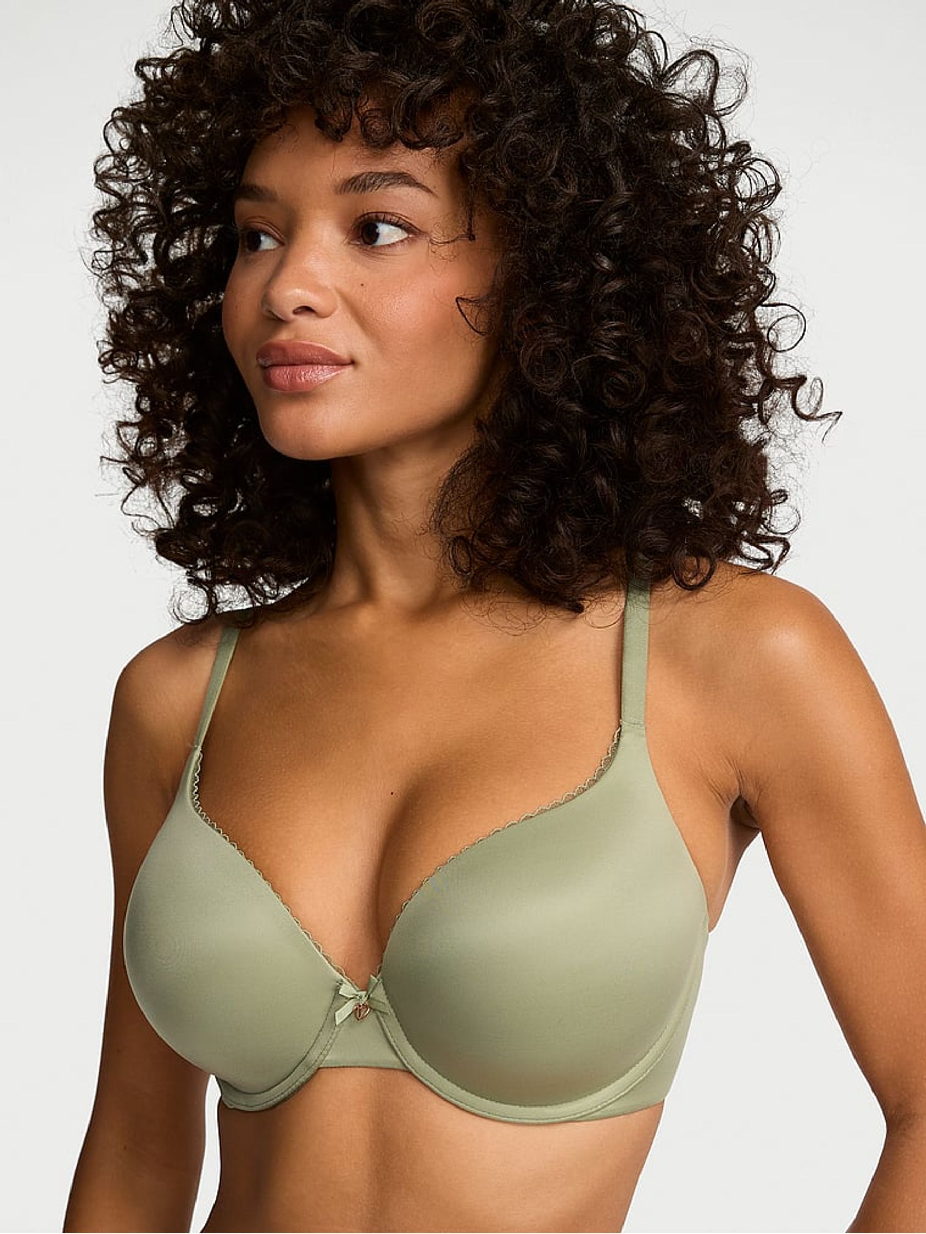 Fall Sage Green Full Cup Push Up Bra - Image 1 of 2