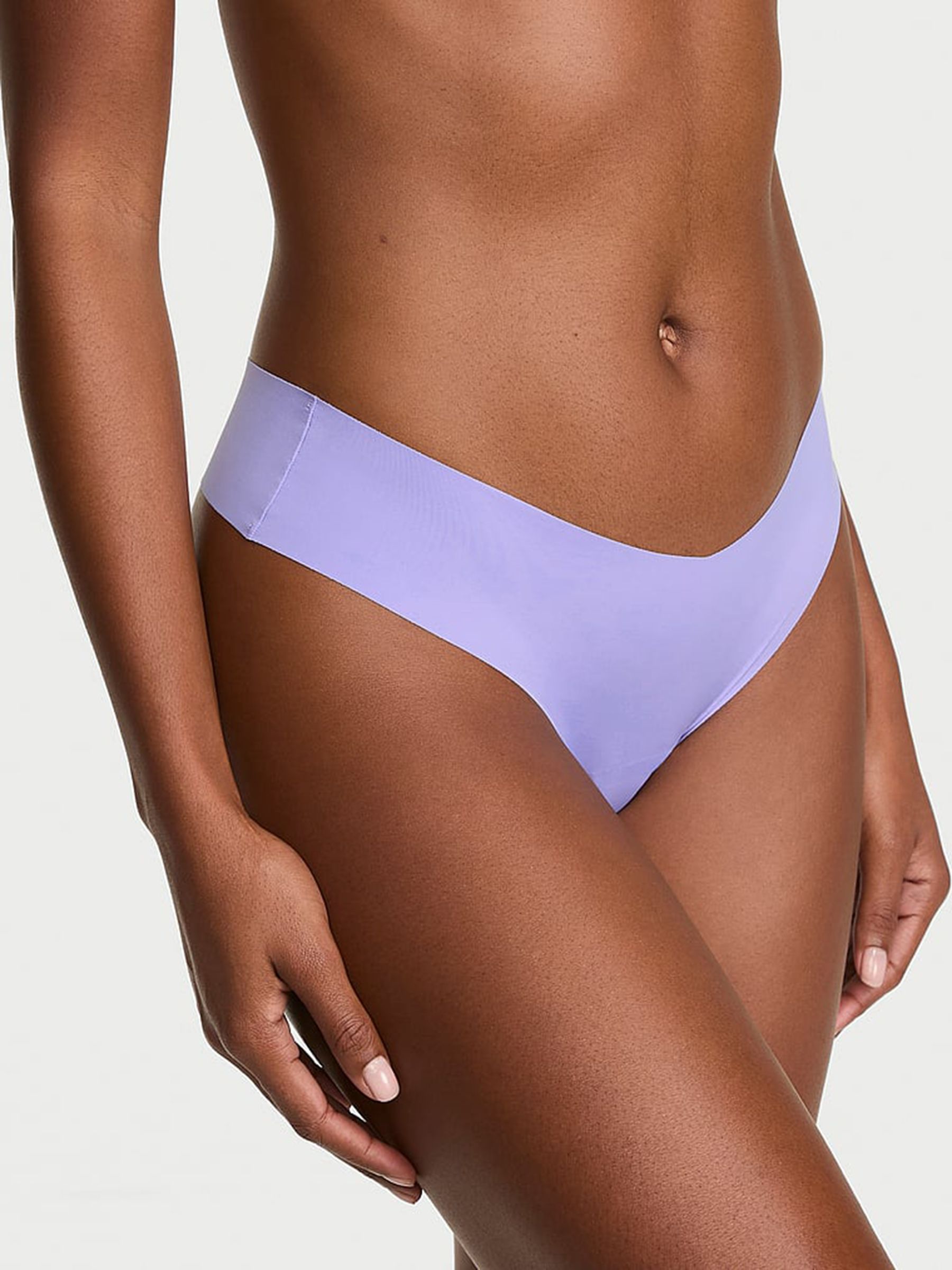 Verywinkle Purple Thong Strappy Back Knickers - Image 1 of 2