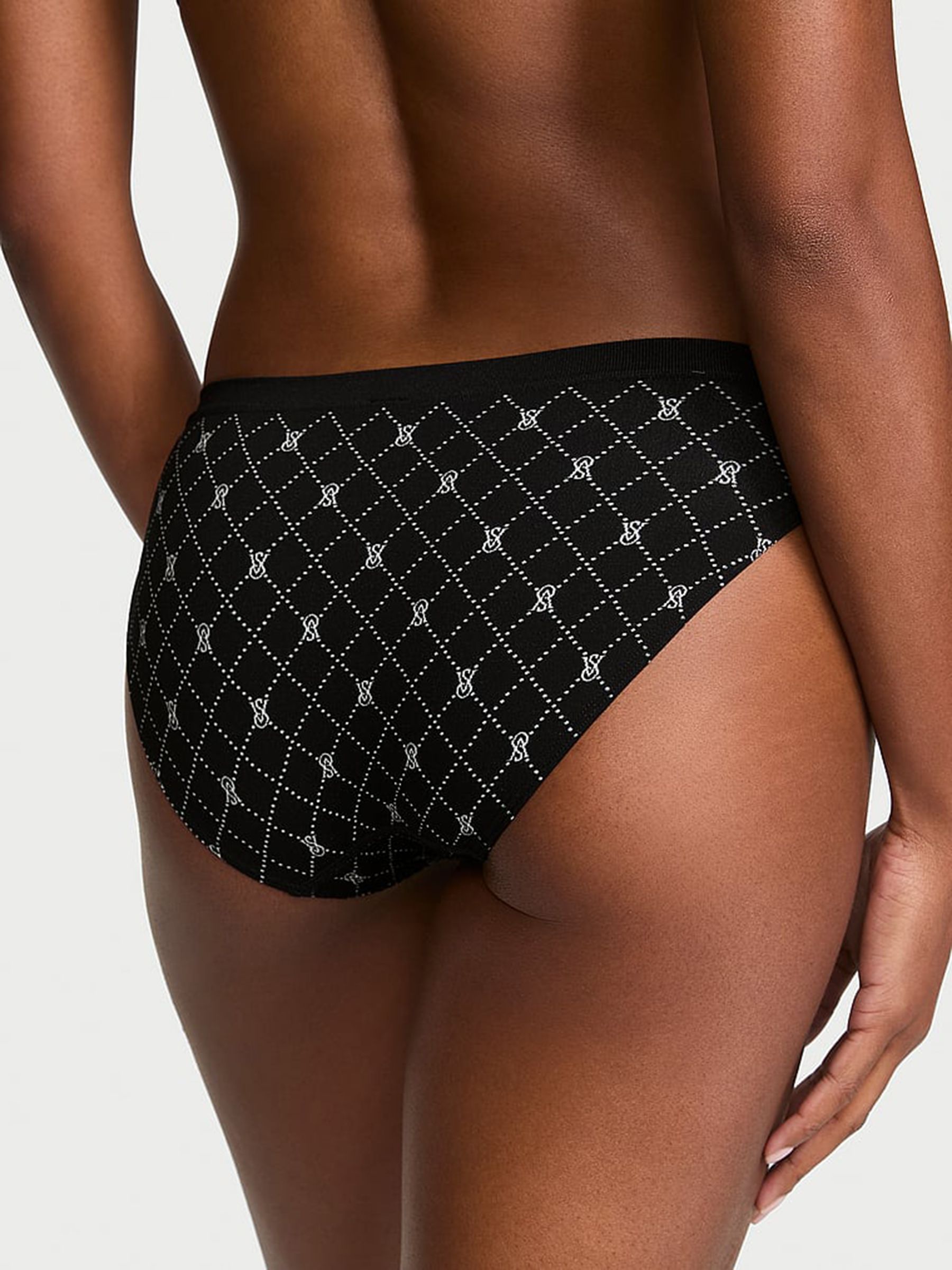 Black Diamond Bikini Knickers - Image 2 of 2