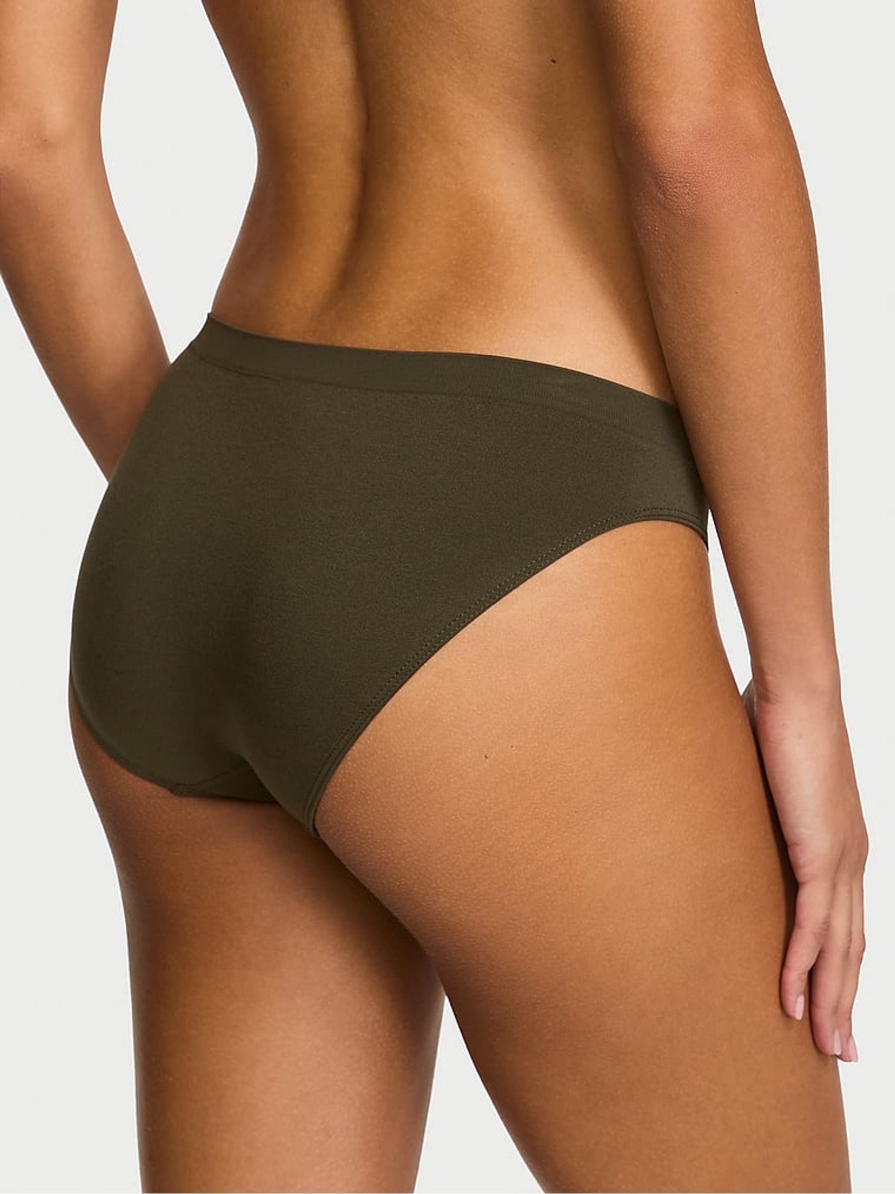 Olive Green Bikini Knickers - Image 2 of 2