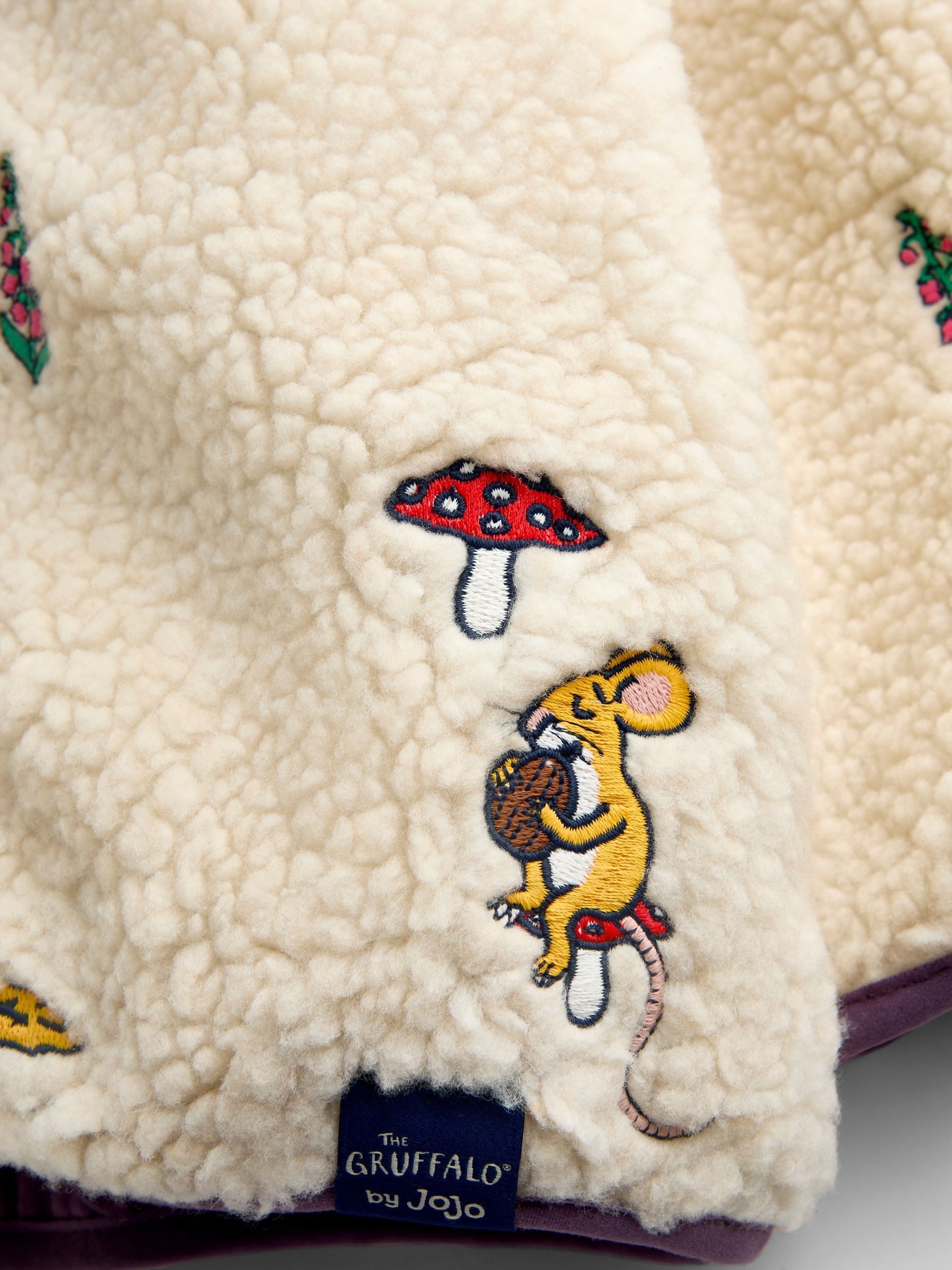 Cream The Gruffalo Hooded Borg Jacket - Image 5 of 5