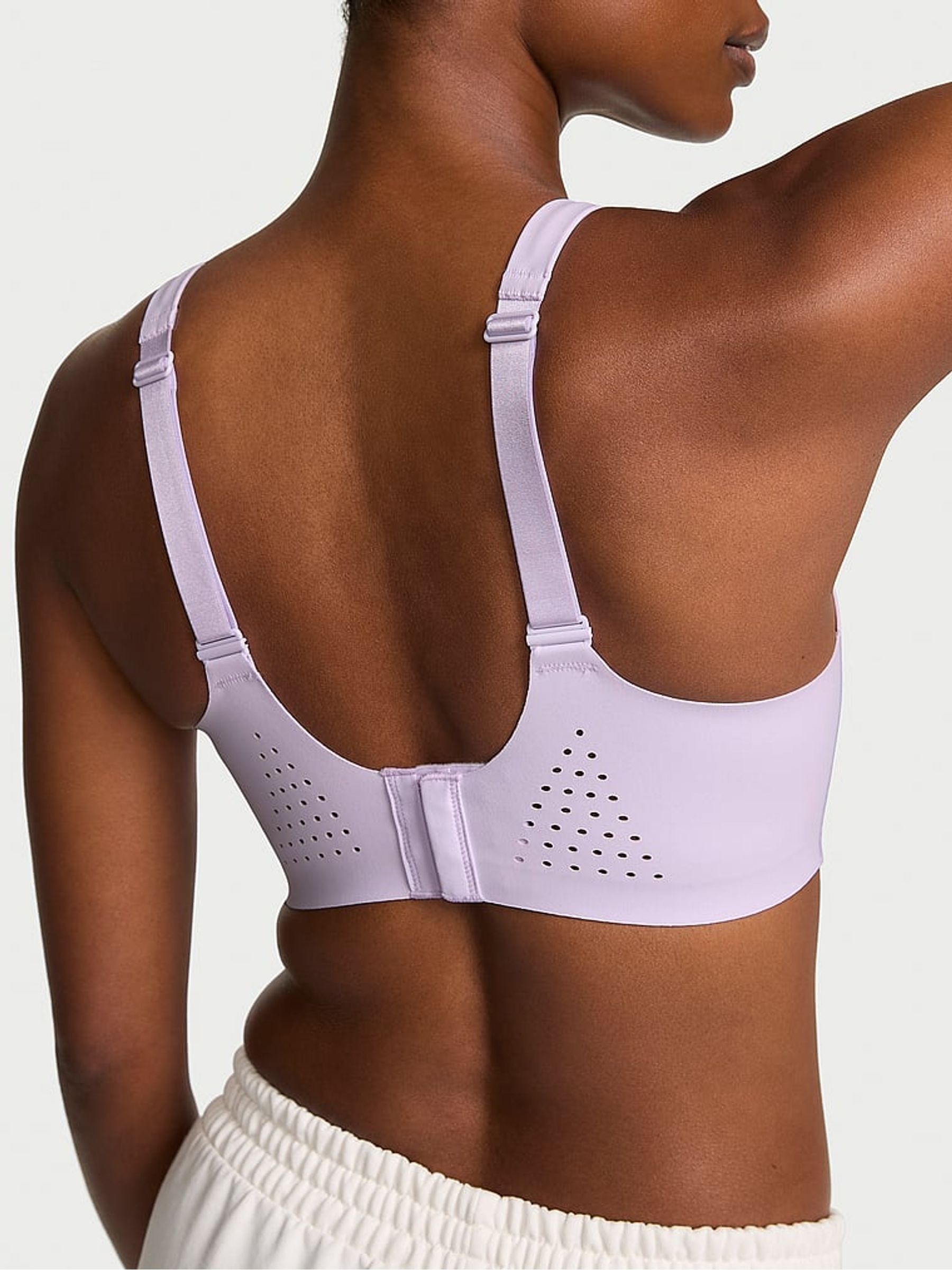 Purple Whisper Back Close Featherweight Max™ High Impact Sports Bra - Image 2 of 2 Purple Whisper Back Close Featherweight Max™ High Impact Sports Bra - Image 2 of 2