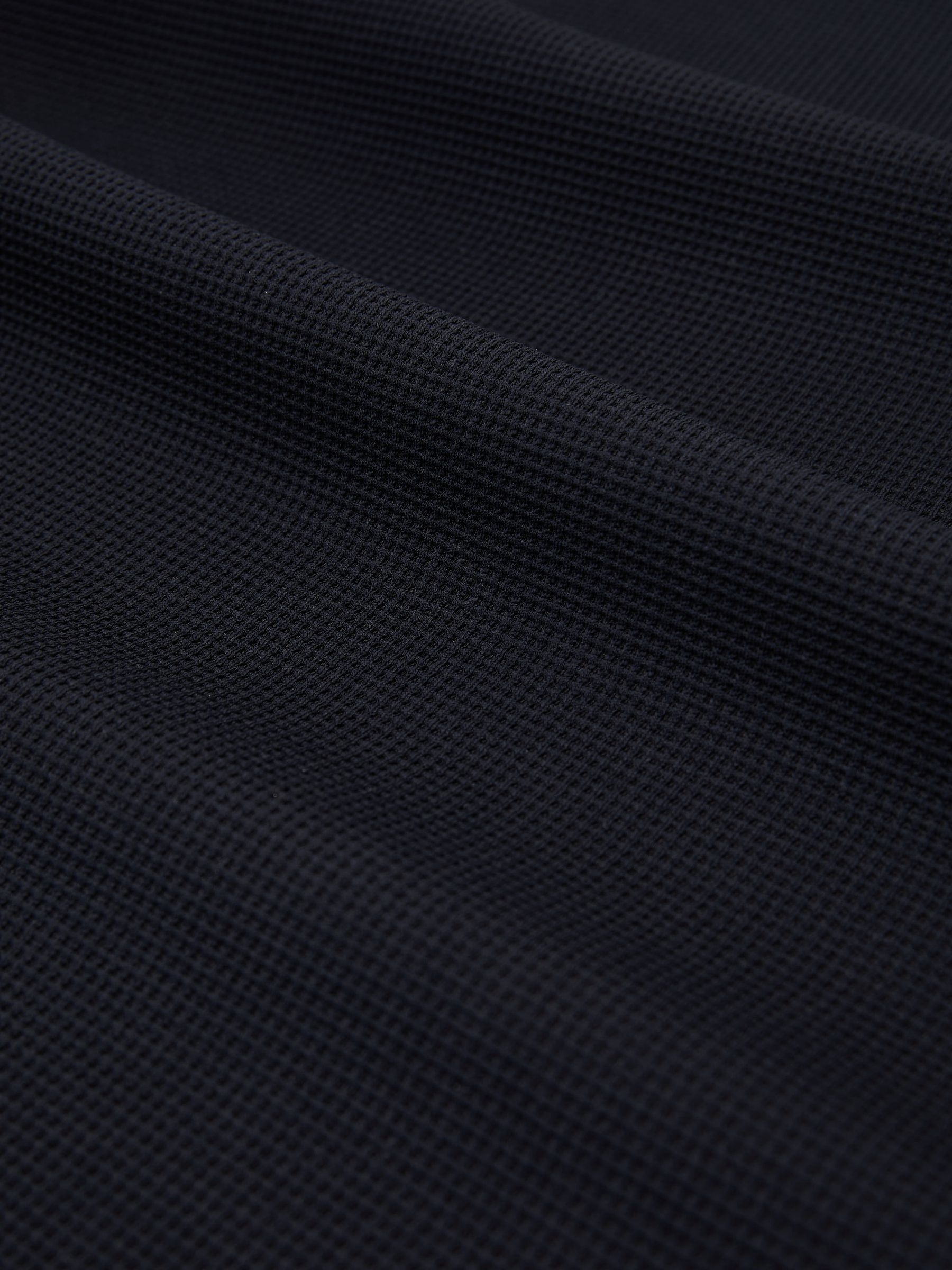 Textured Modern-Fit Crew-Neck T-Shirt in Navy - Image 7 of 7