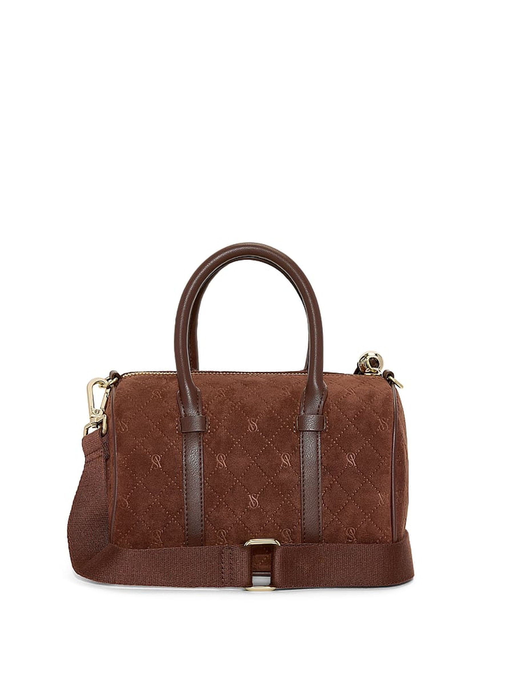 Ganache Brown Small Roll Duffle Bag - Image 3 of 4
