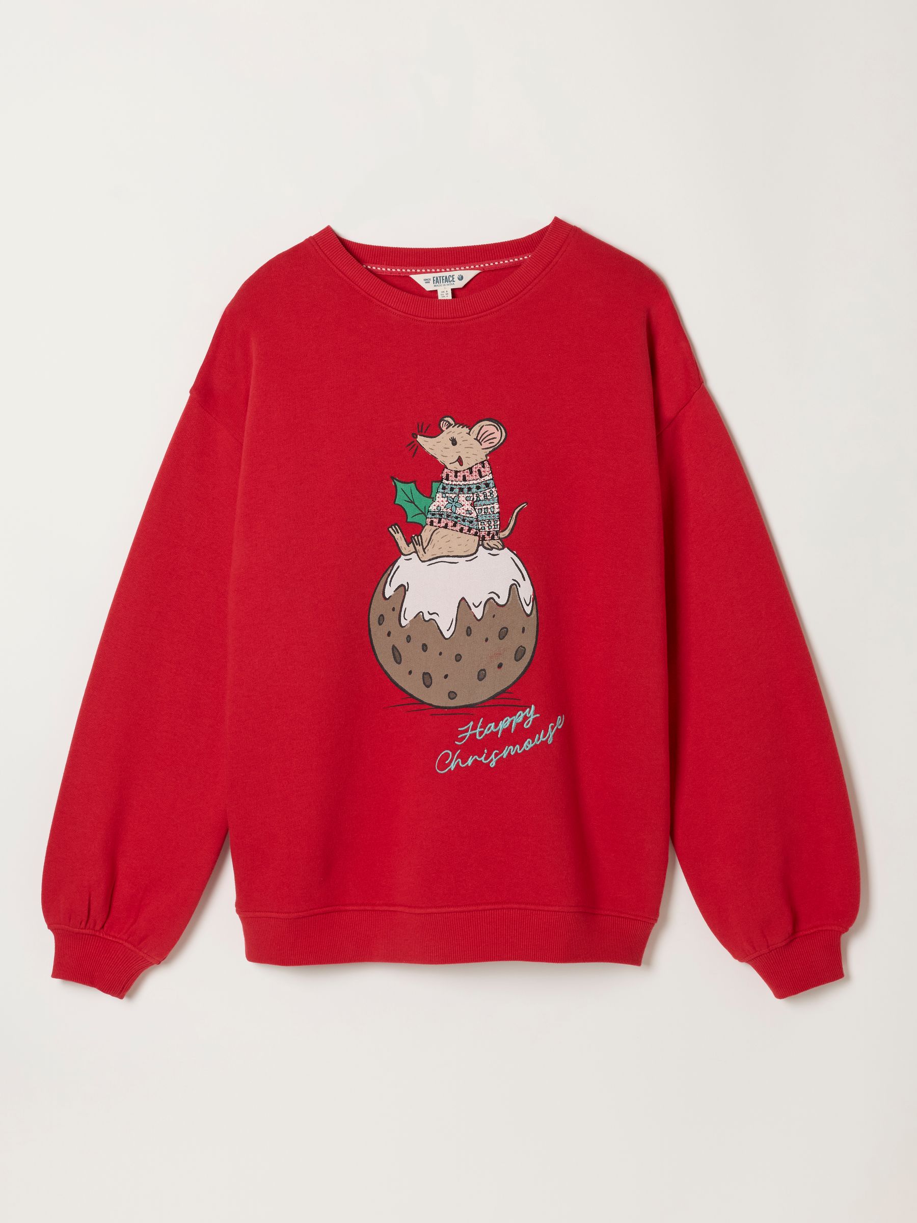 Shelter Alex Red Mouse Graphic Crew Sweat - Image 6 of 6 Shelter Alex Red Mouse Graphic Crew Sweat - Image 6 of 6