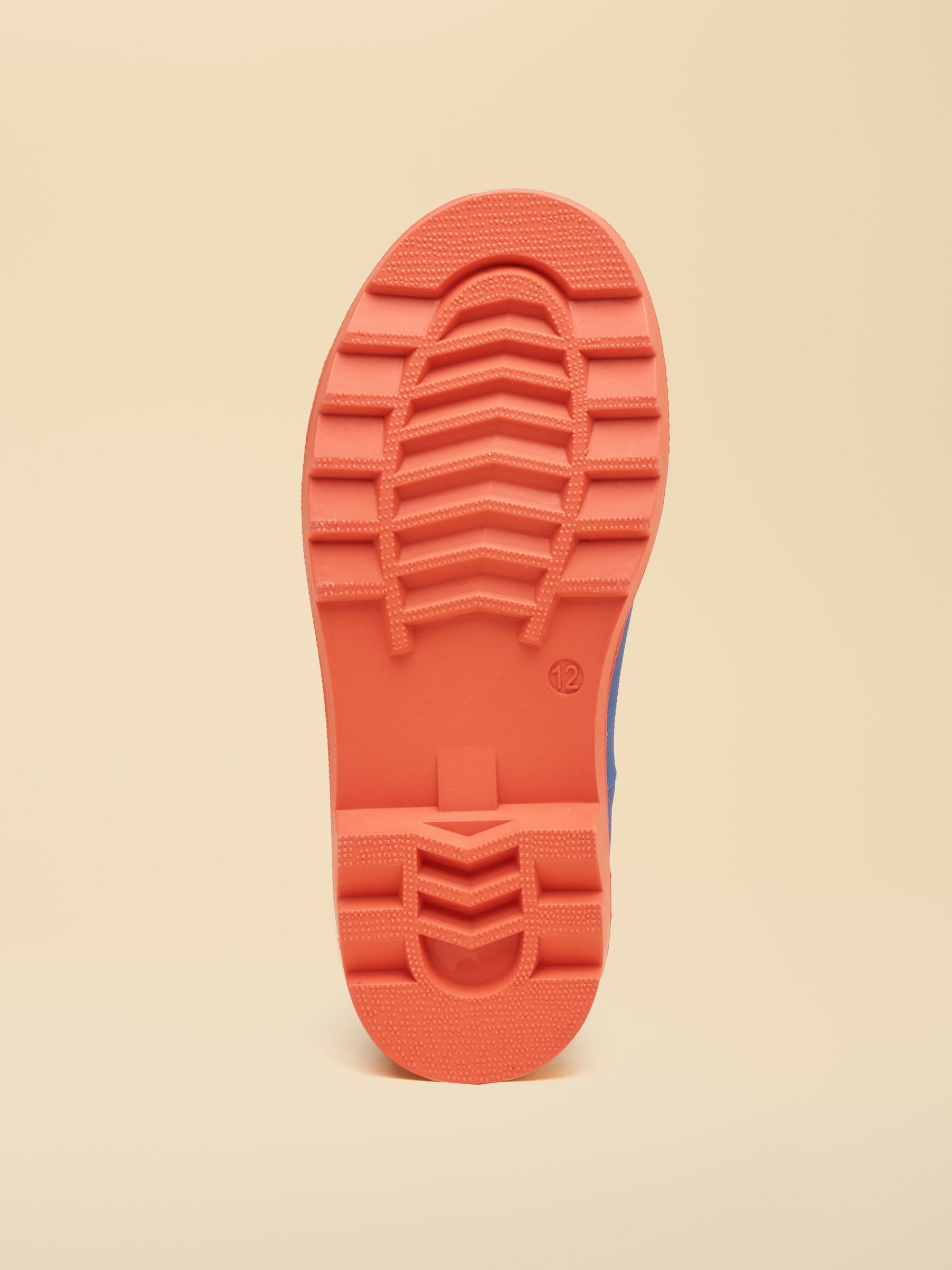 Kids Navy Colourblock Ankle Wellies - Image 4 of 6