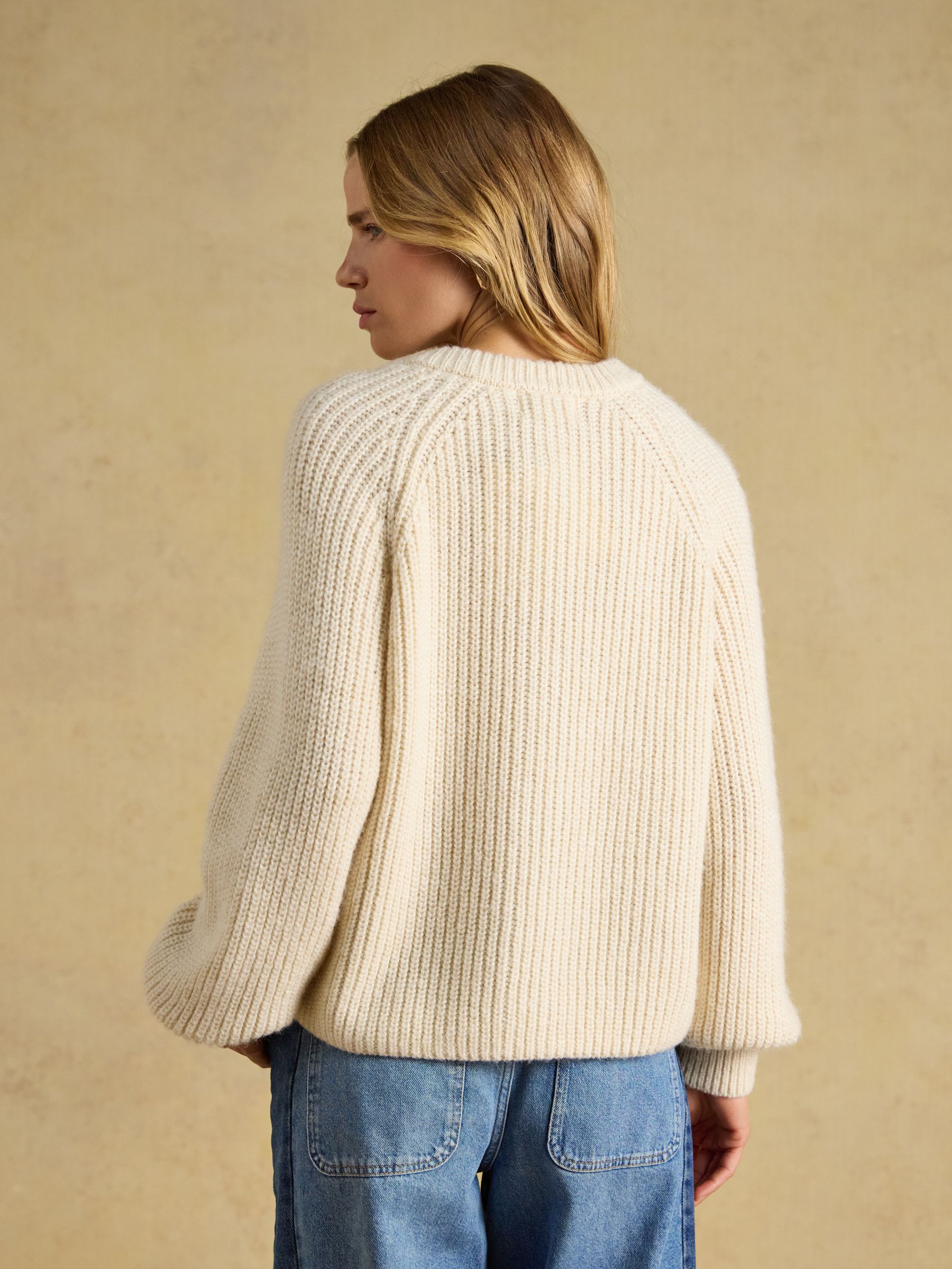 Cream Soft Handle Cardigan - Image 2 of 9