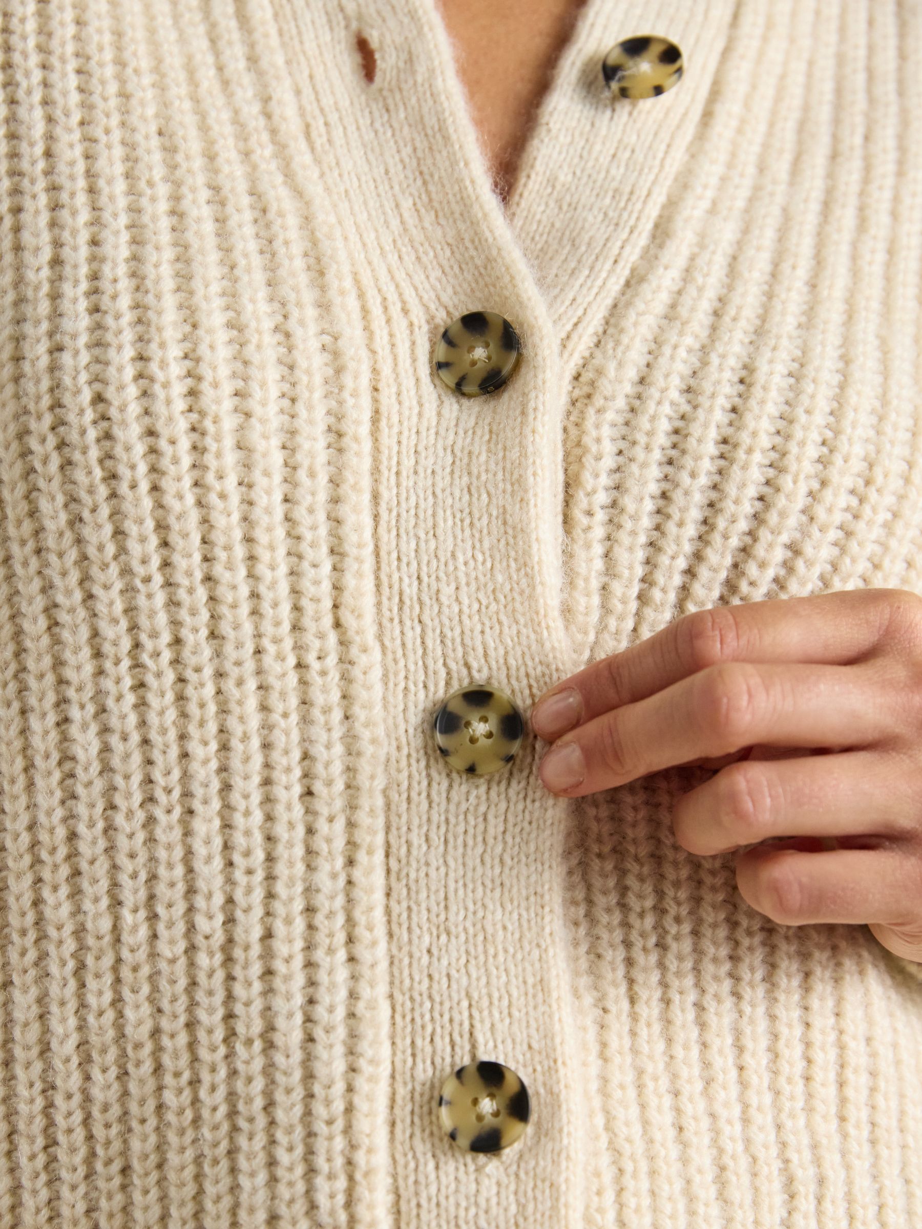 Cream Soft Handle Cardigan - Image 3 of 9