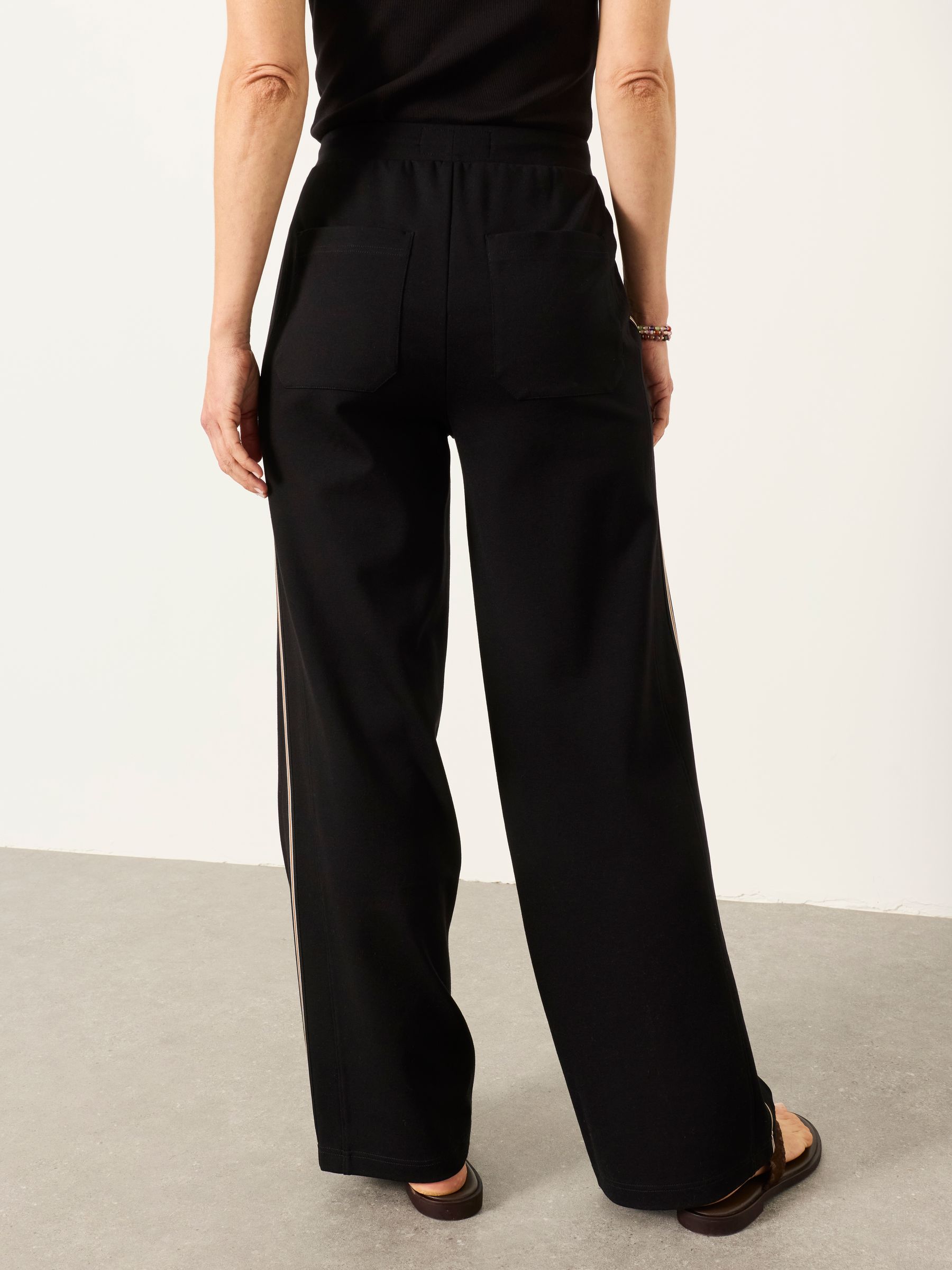 Black Ely Side Stripe Trousers - Image 4 of 6