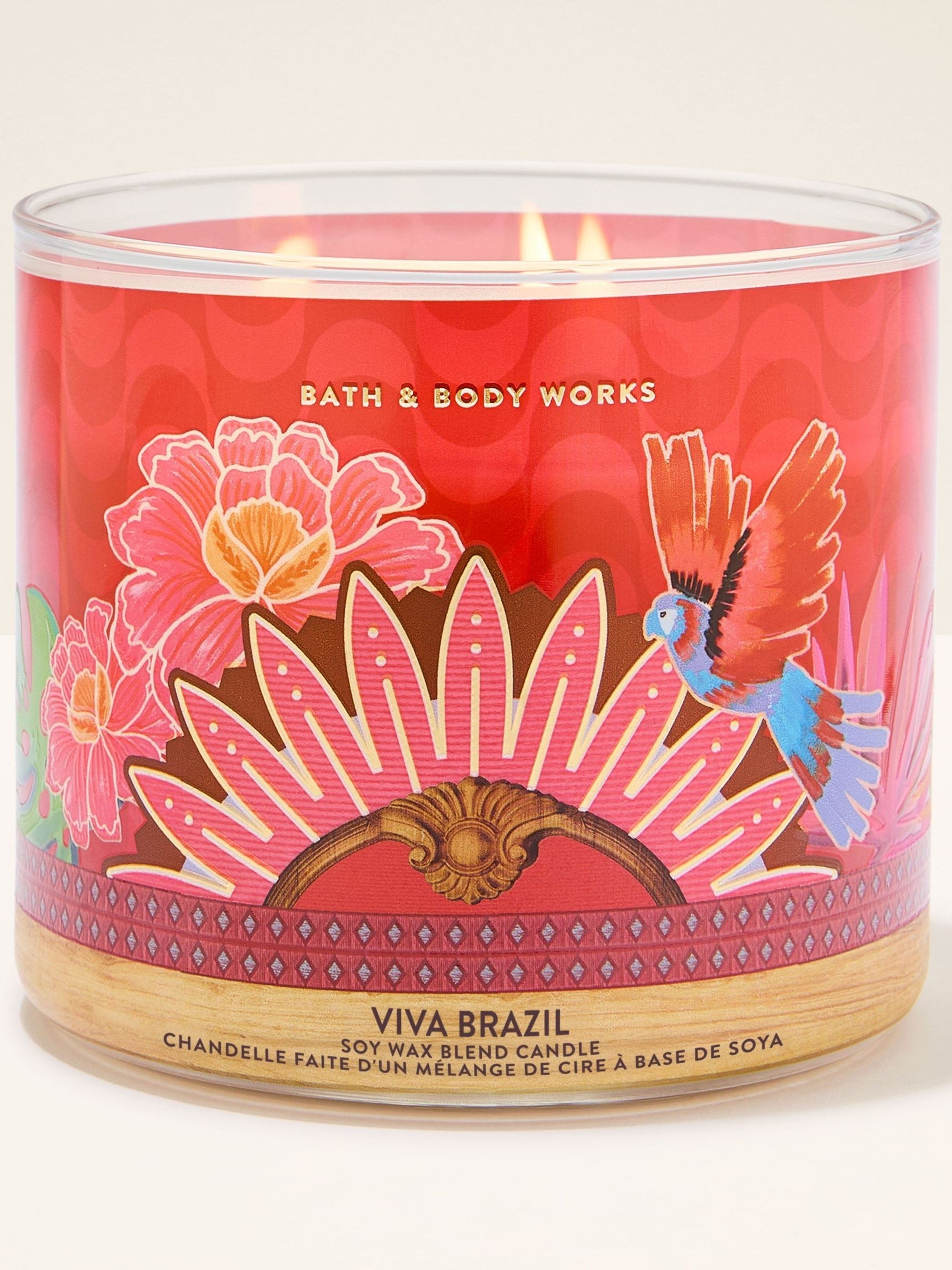 Viva Brazil Candle 411g 3 Wick - Image 1 of 2