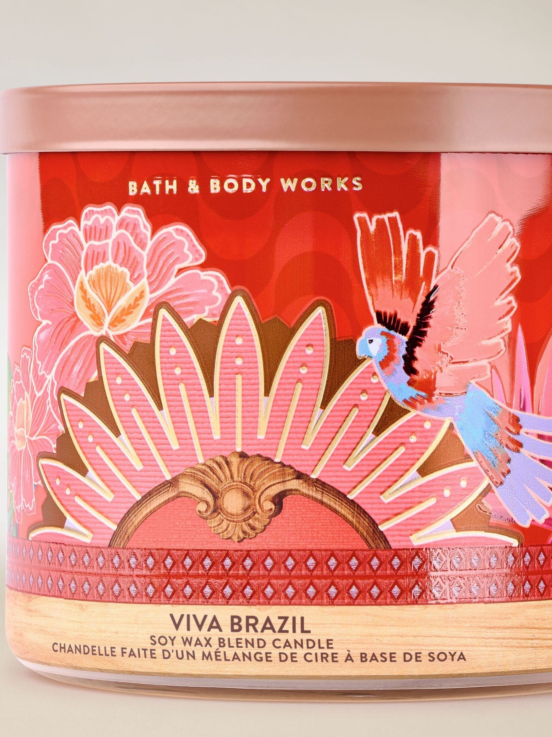 Viva Brazil Candle 411g 3 Wick - Image 2 of 2