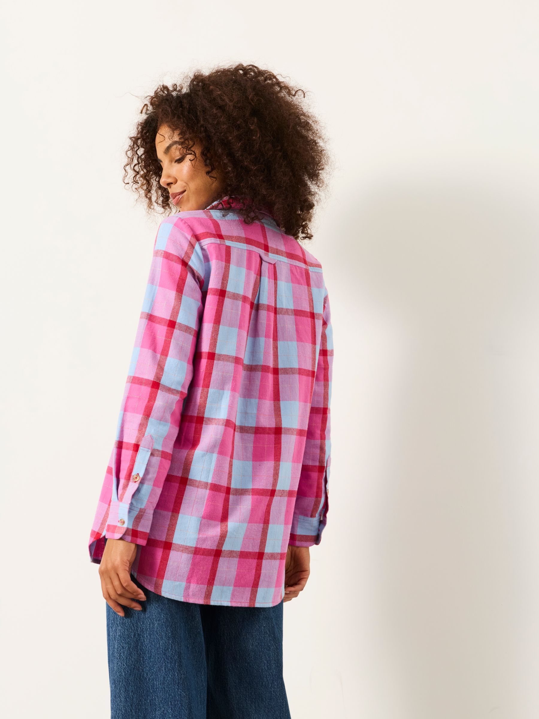 Olivia Pink Check Shirt - Image 2 of 6