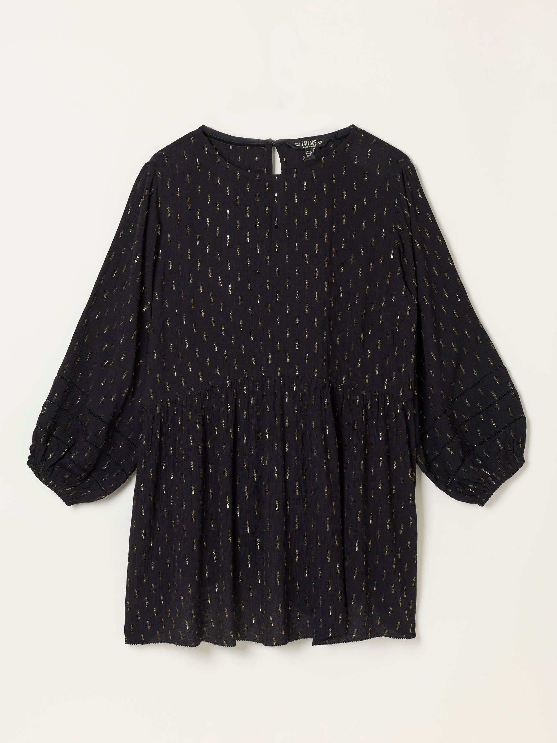 Stella Black Metallic Tunic - Image 6 of 7
