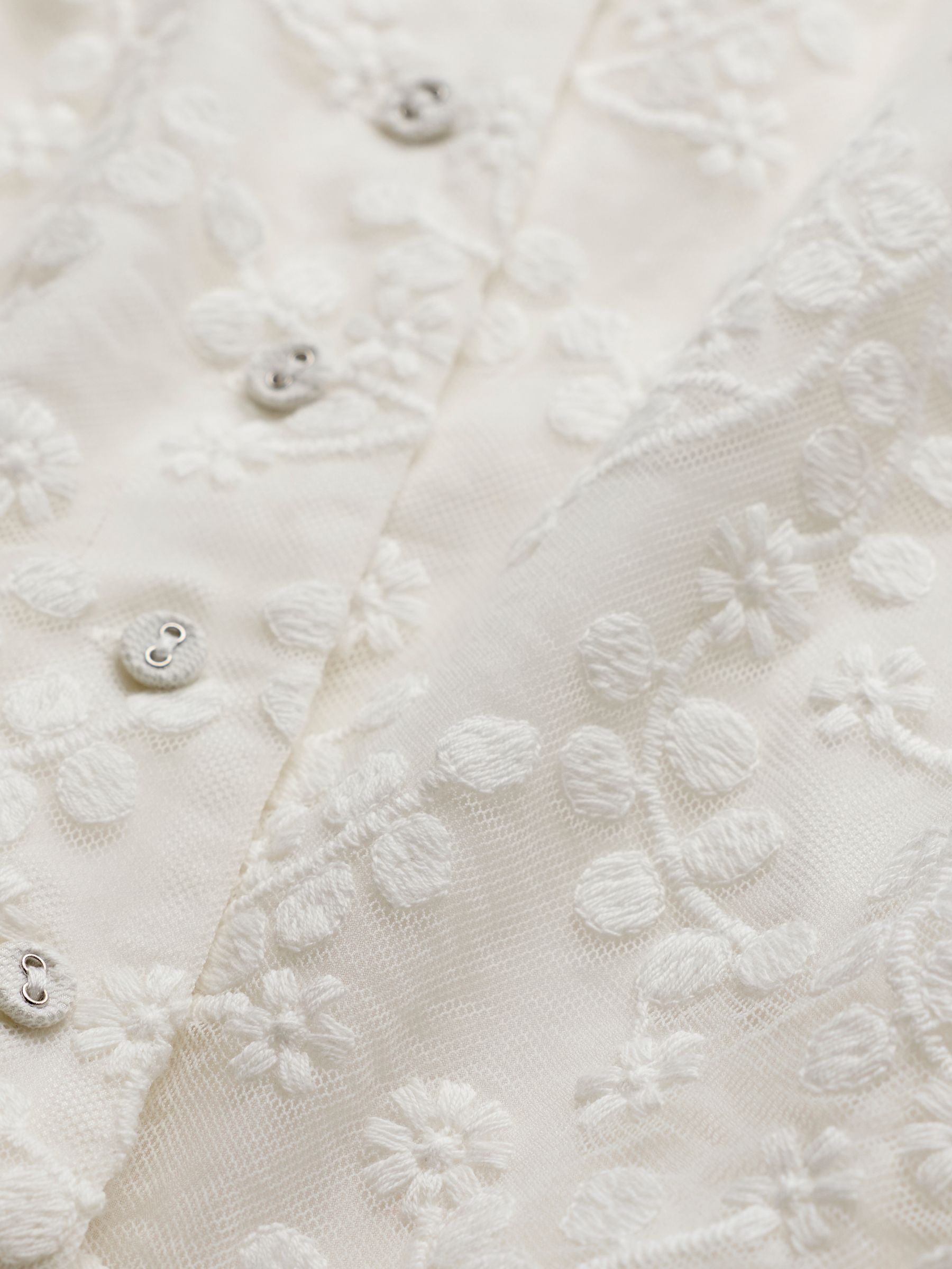 Veronica Ivory Lace Blouse - Image 8 of 8