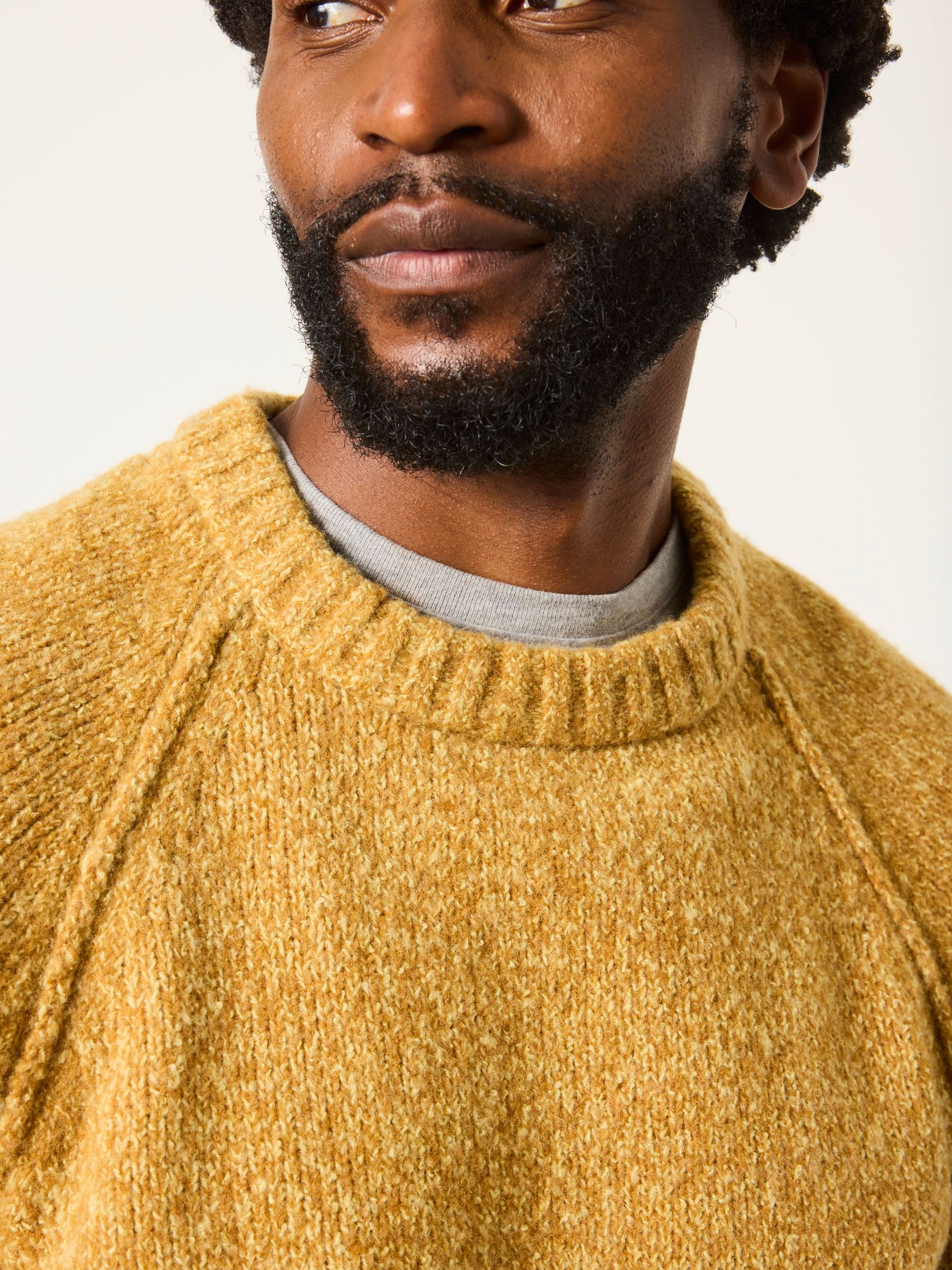Deanston Yellow Crew Neck Jumper - Image 6 of 6