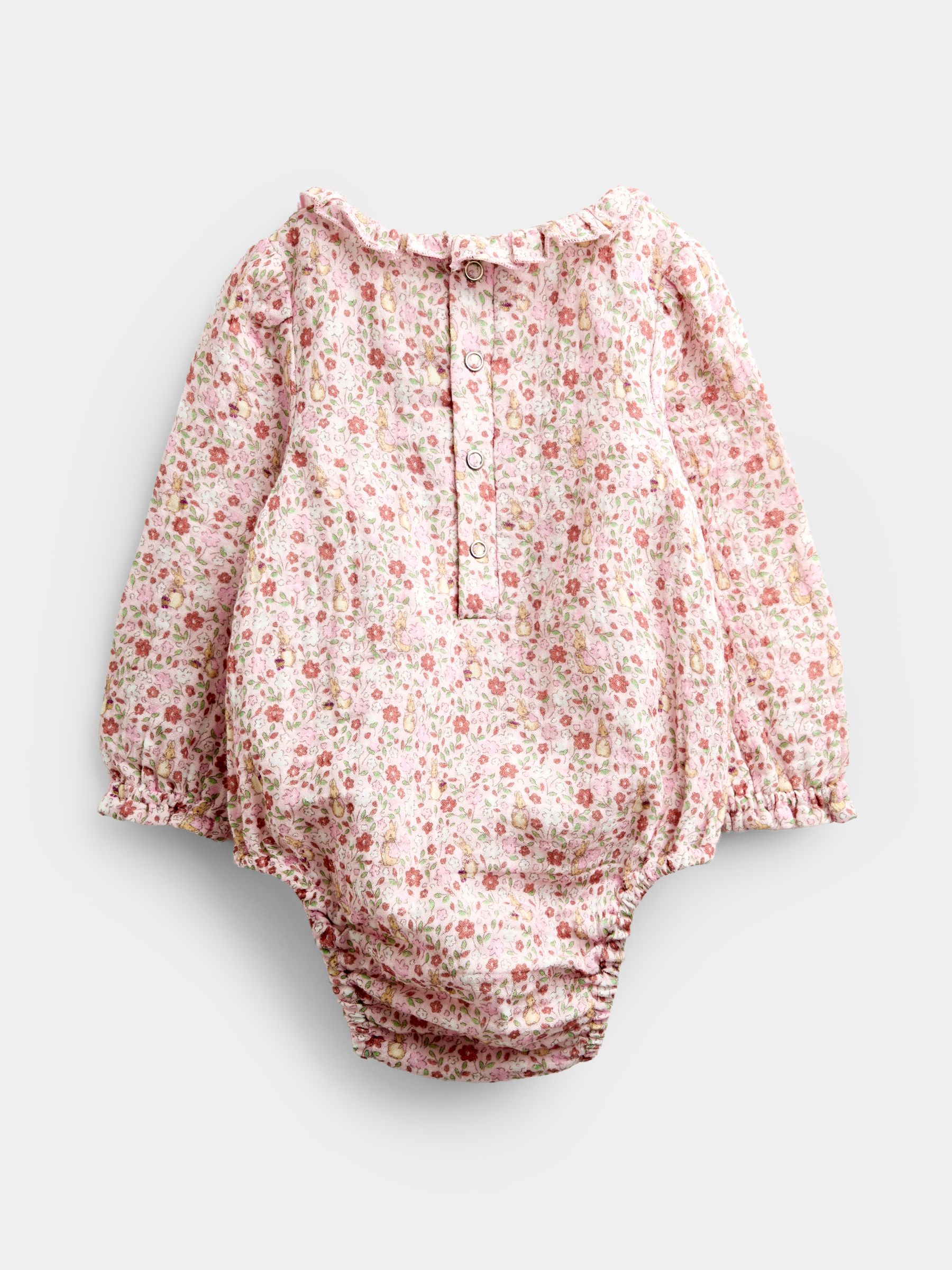 Pink Peter Rabbit Flopsy Cord Dungaree Set - Image 3 of 7